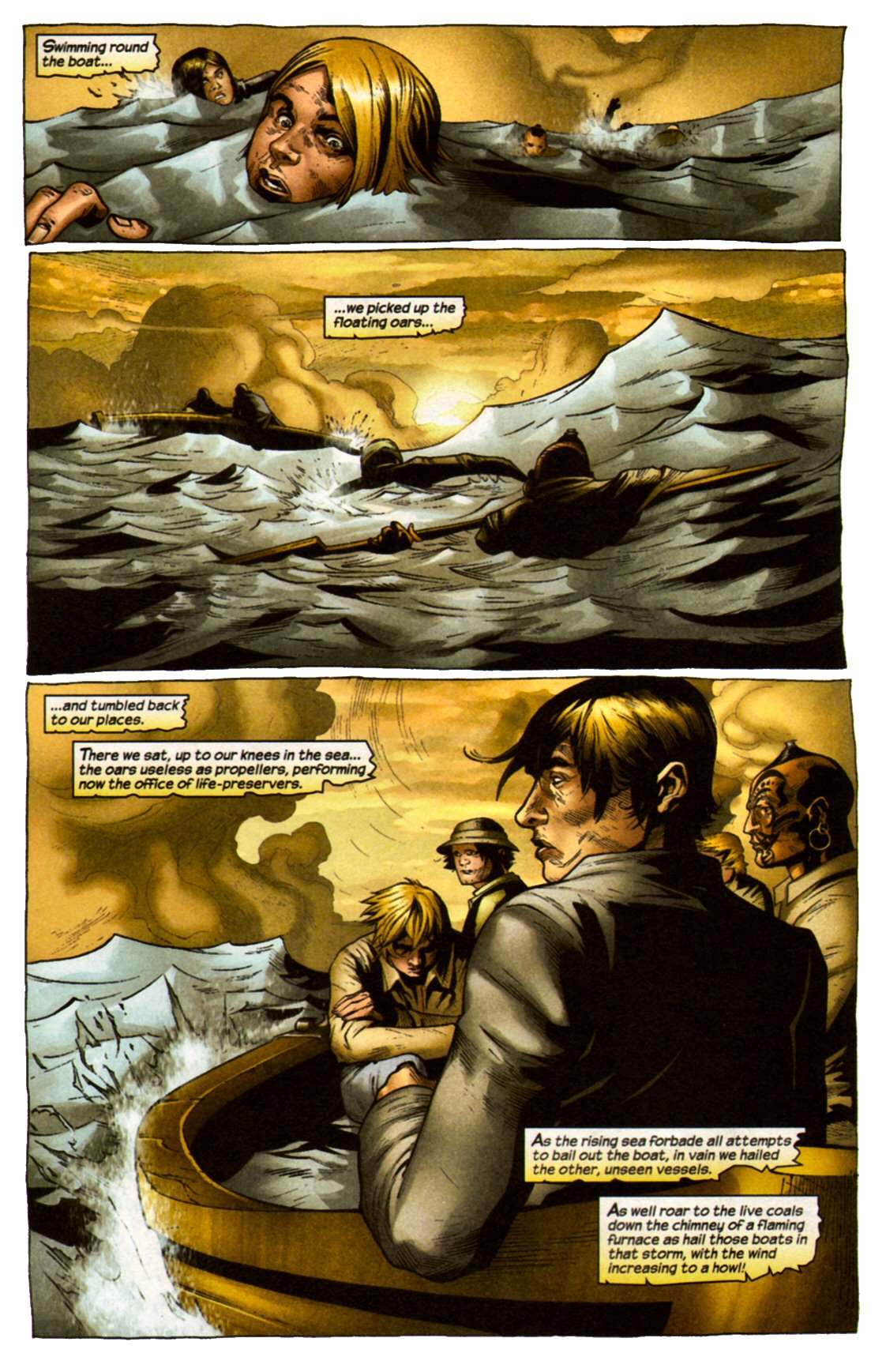 Read online Marvel Illustrated: Moby Dick comic -  Issue # TPB - 49