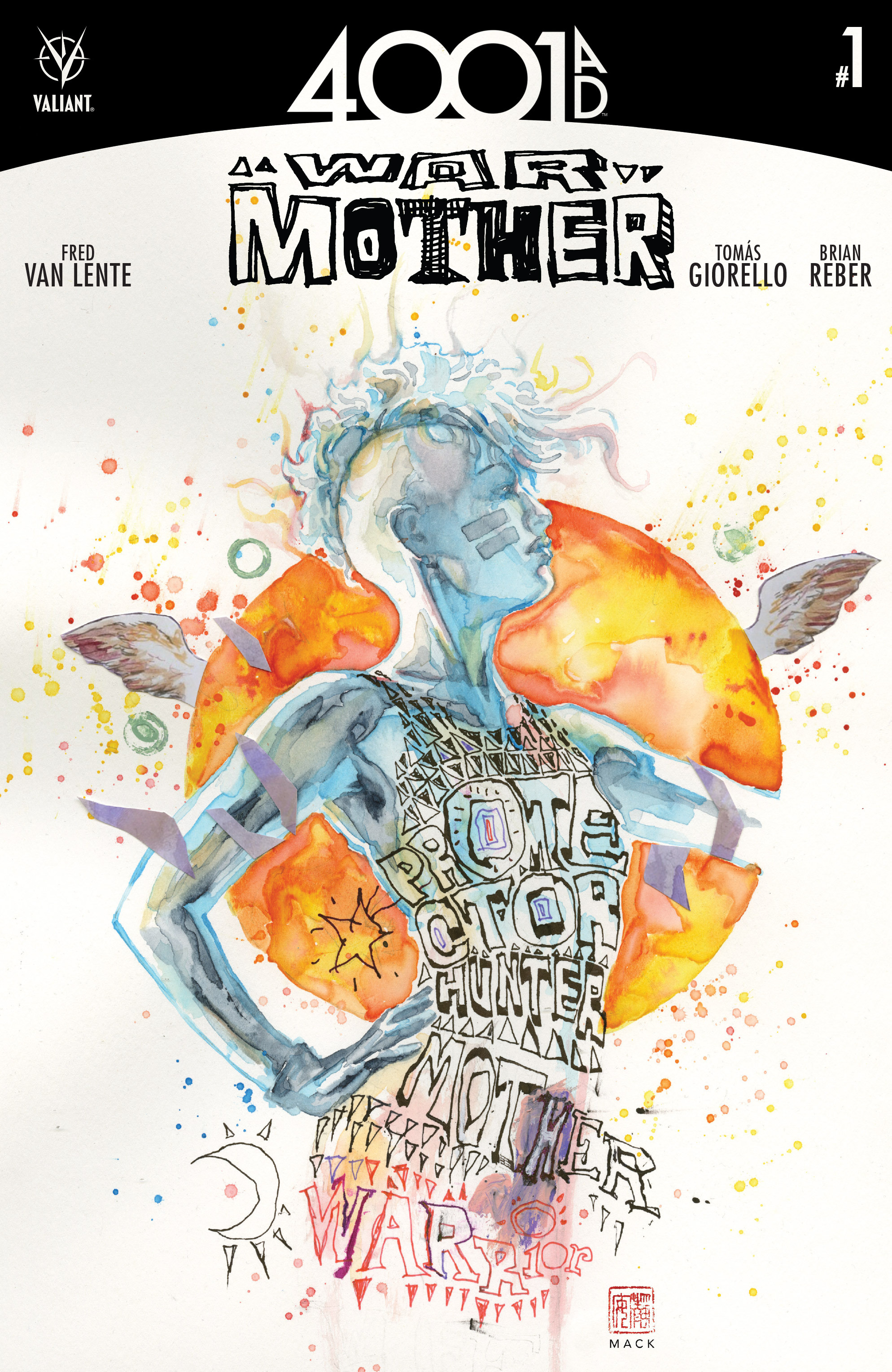 Read online 4001 A.D.: War Mother comic -  Issue #4001 A.D.: War Mother Full - 1