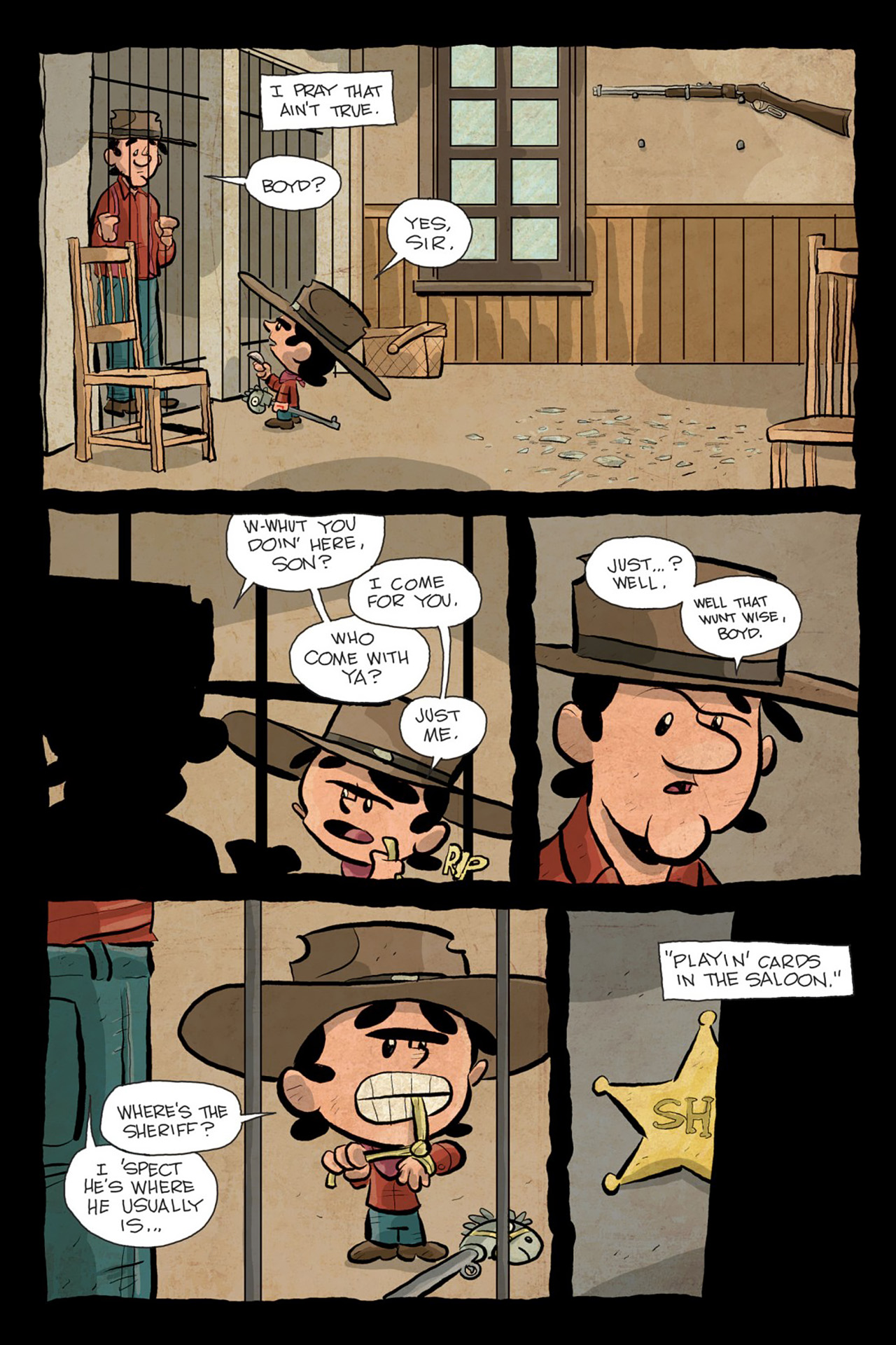 Read online Cow Boy comic -  Issue #2 - 4