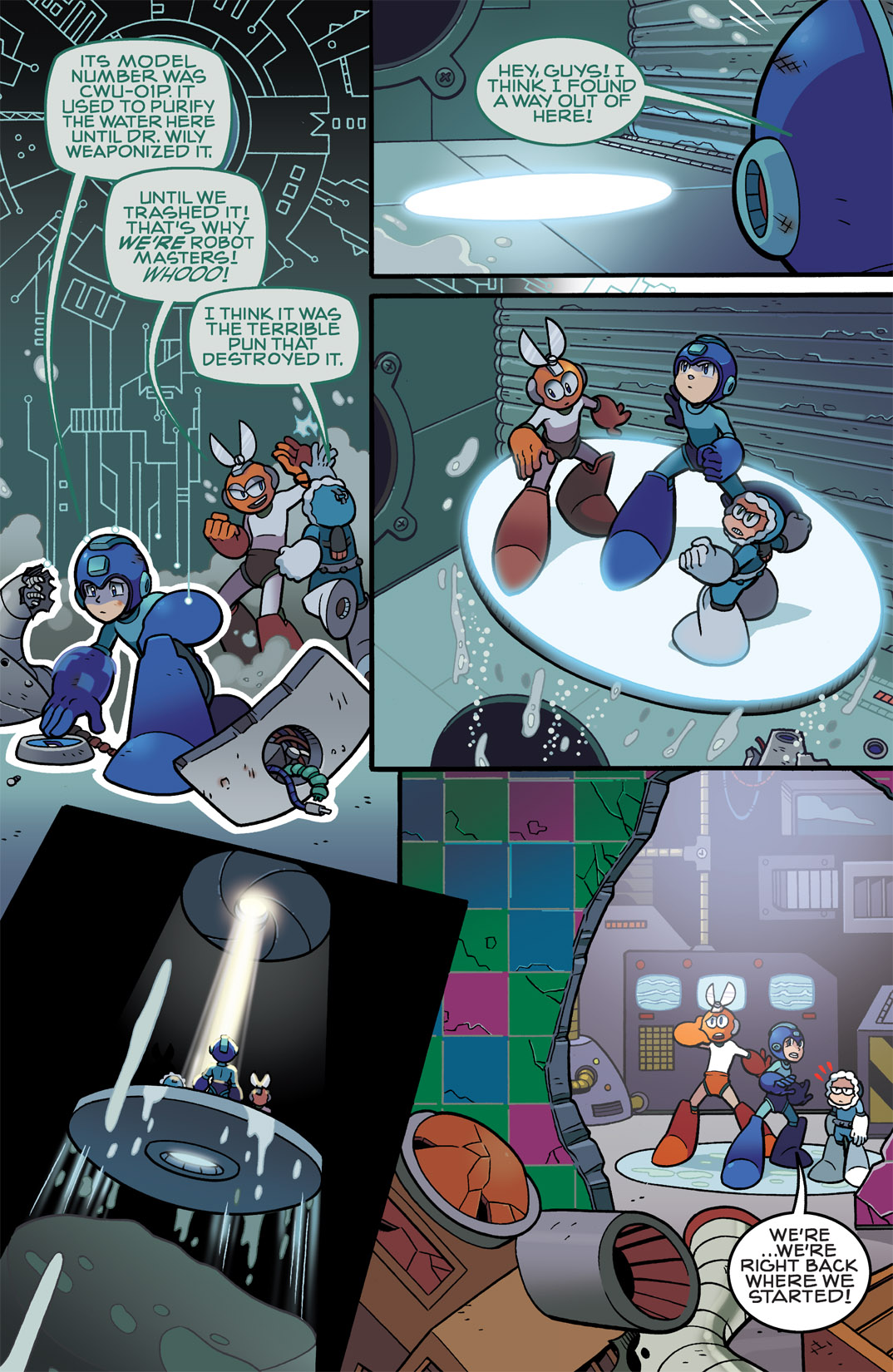 Read online Mega Man comic -  Issue # _TPB 2 - 61