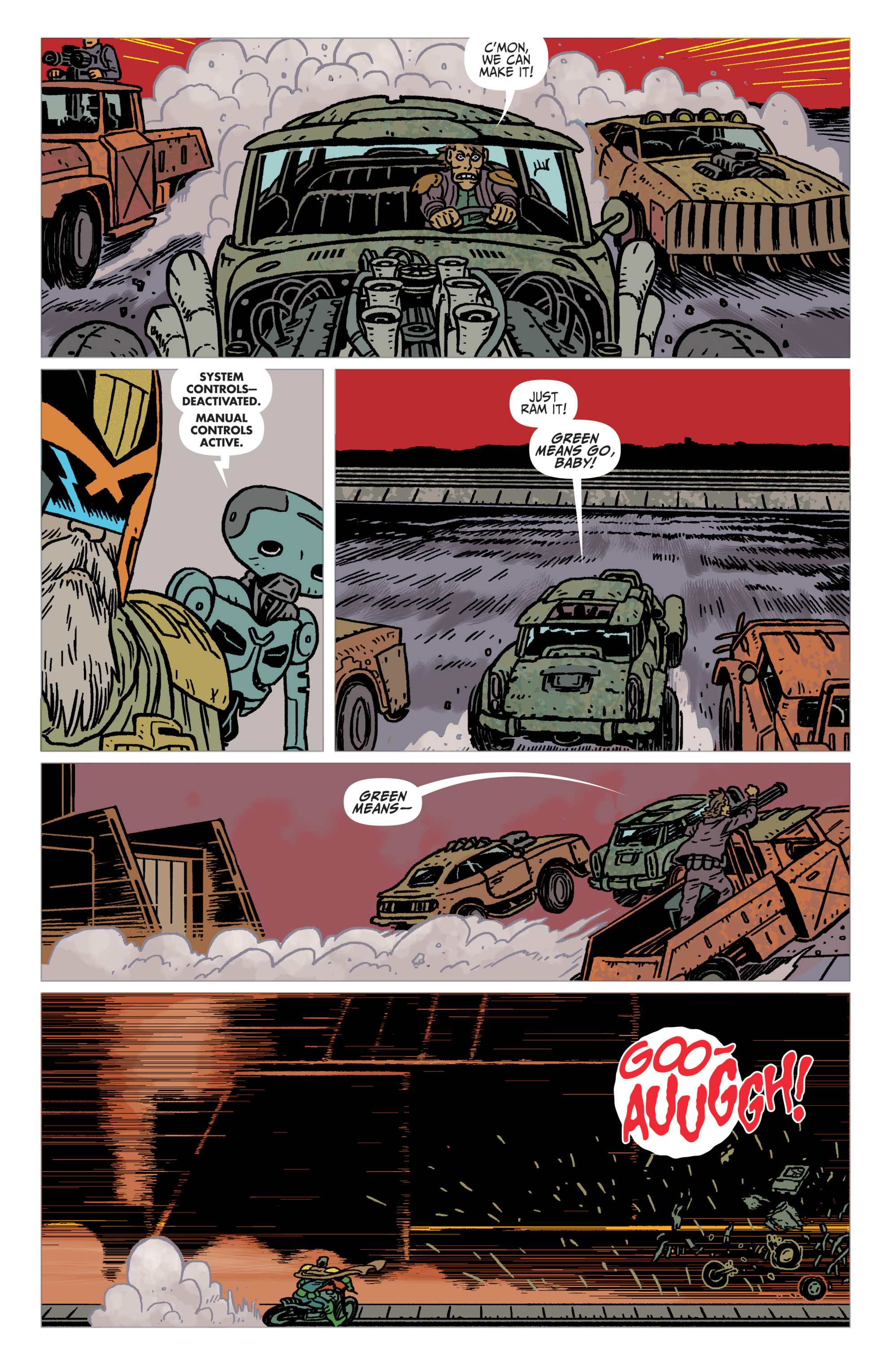 Read online Judge Dredd: The Blessed Earth comic -  Issue #2 - 23