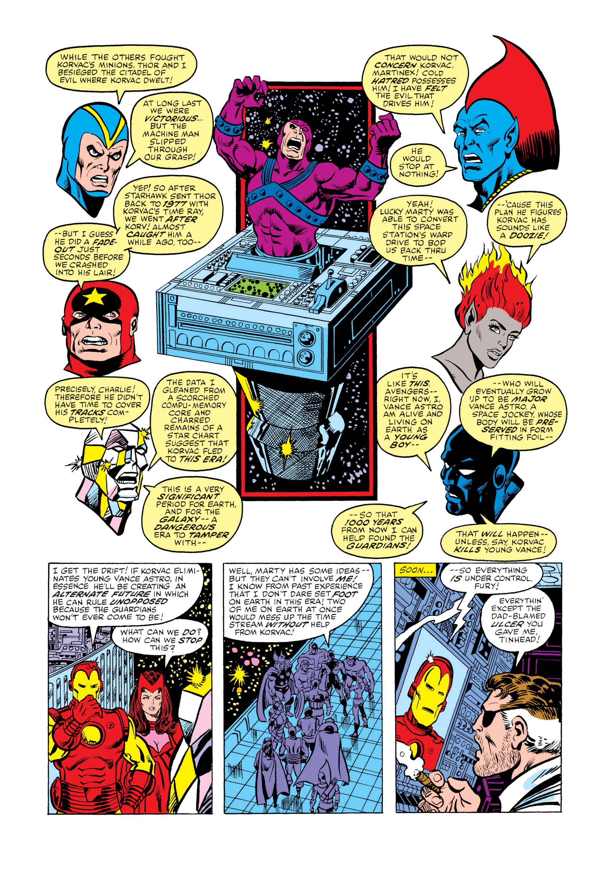 Read online Marvel Masterworks: The Avengers comic -  Issue # TPB 17 (Part 2) - 45