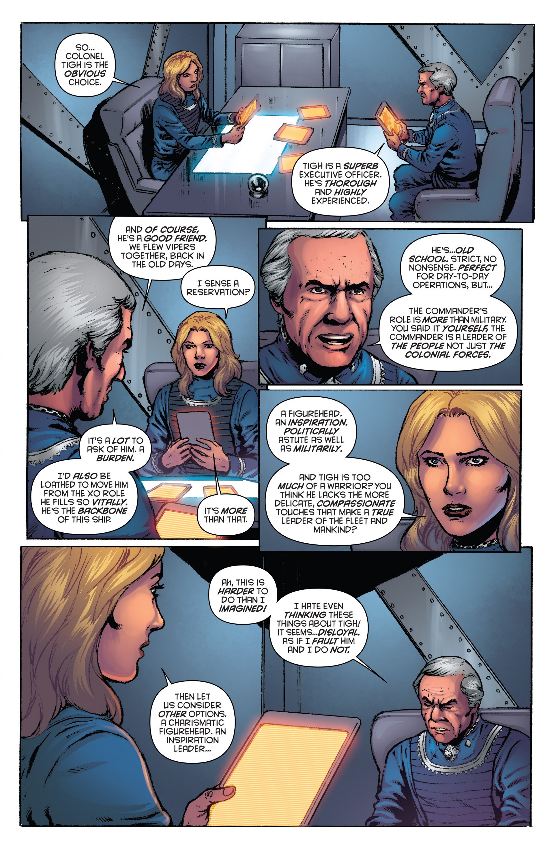Classic Battlestar Galactica (2013) 10 Page 17