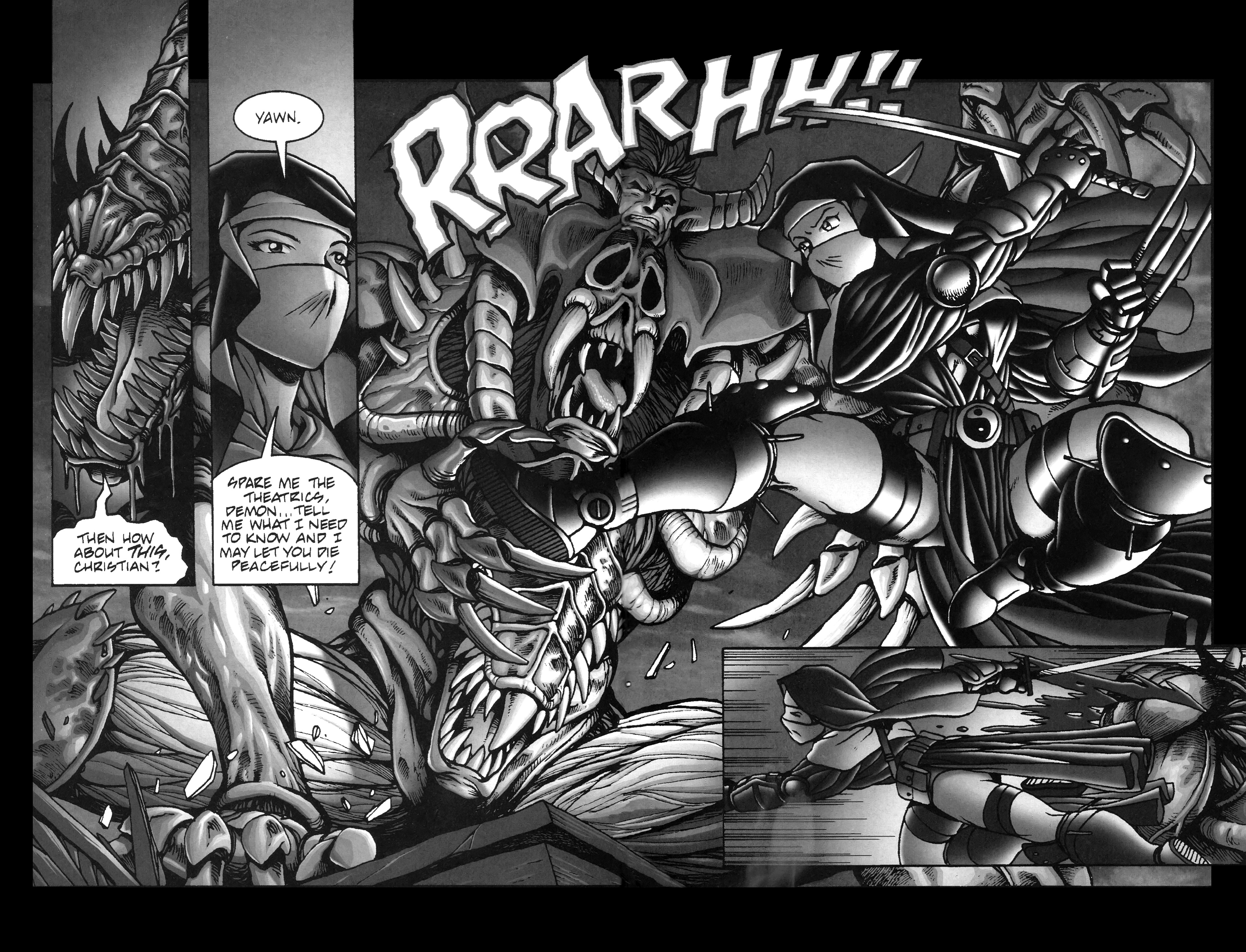 Read online Warrior Nun Areala:  Dangerous Game comic -  Issue #3 - 30