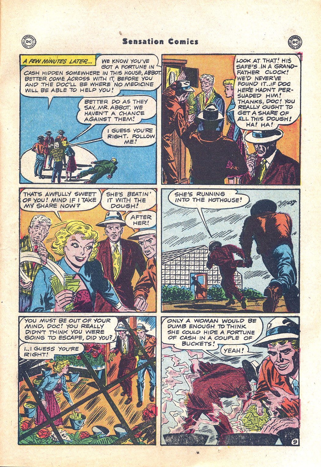 Read online Sensation (Mystery) Comics comic -  Issue #94 - 47