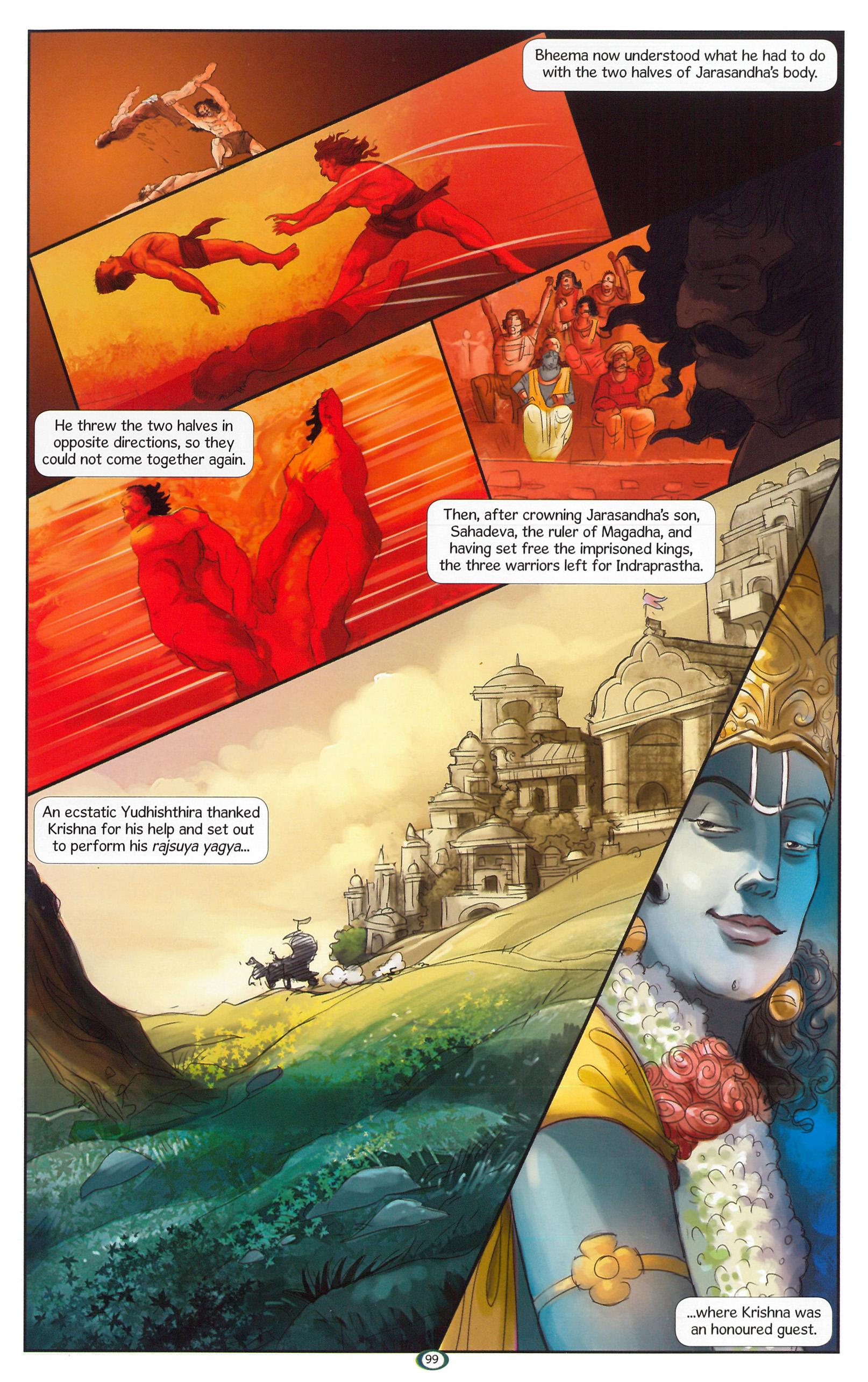 Read online Krishna: Defender of Dharma comic -  Issue # TPB (Part 2) - 2