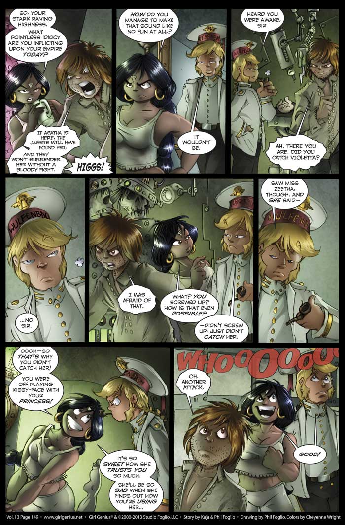 Read online Girl Genius (2002) comic -  Issue #13 - 150