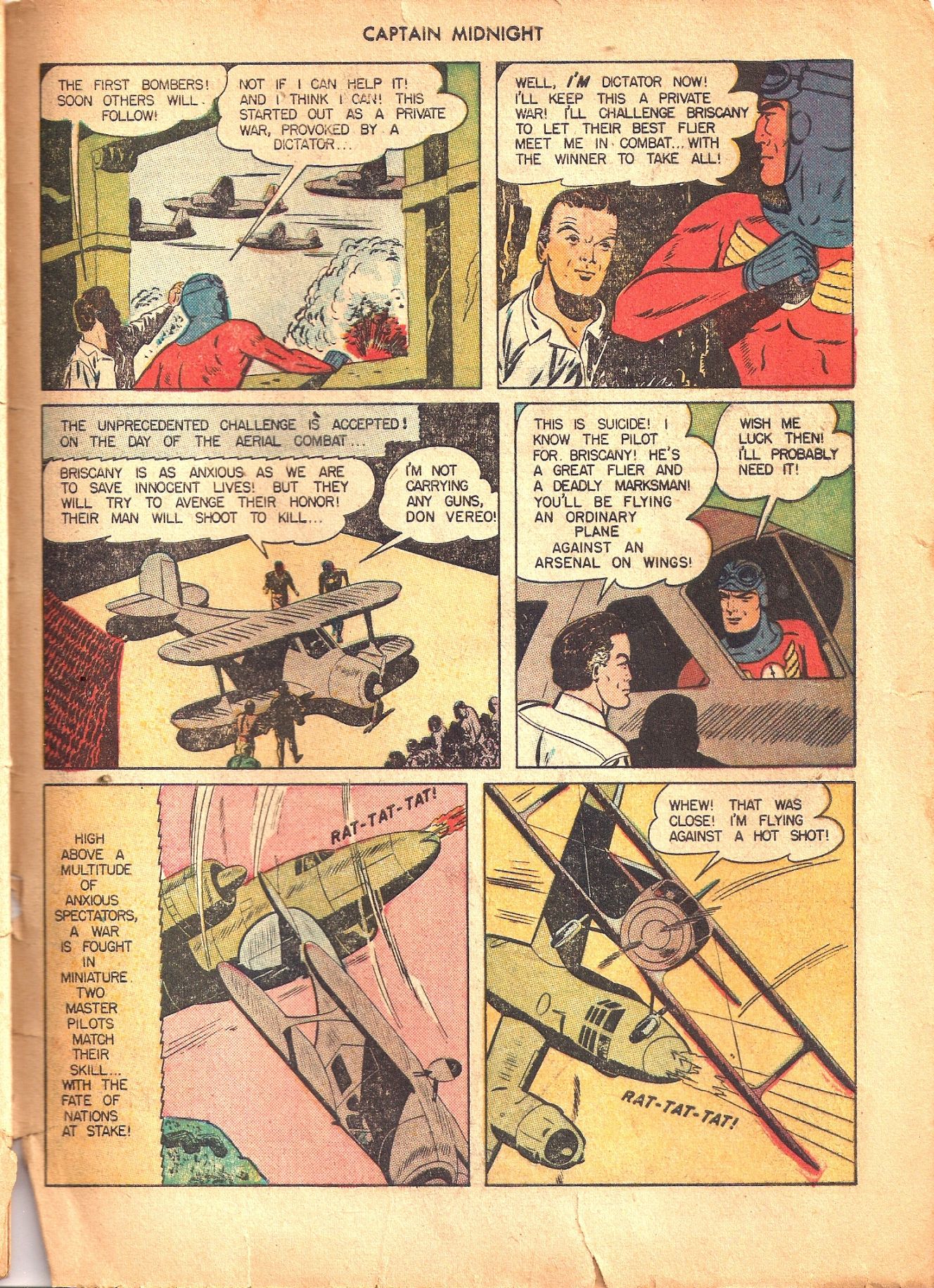 Read online Captain Midnight (1942) comic -  Issue #49 - 36