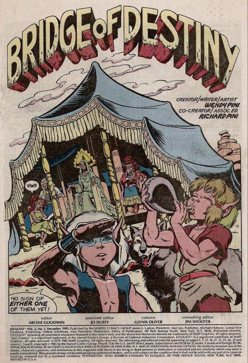 Read online ElfQuest comic -  Issue #5 - 2