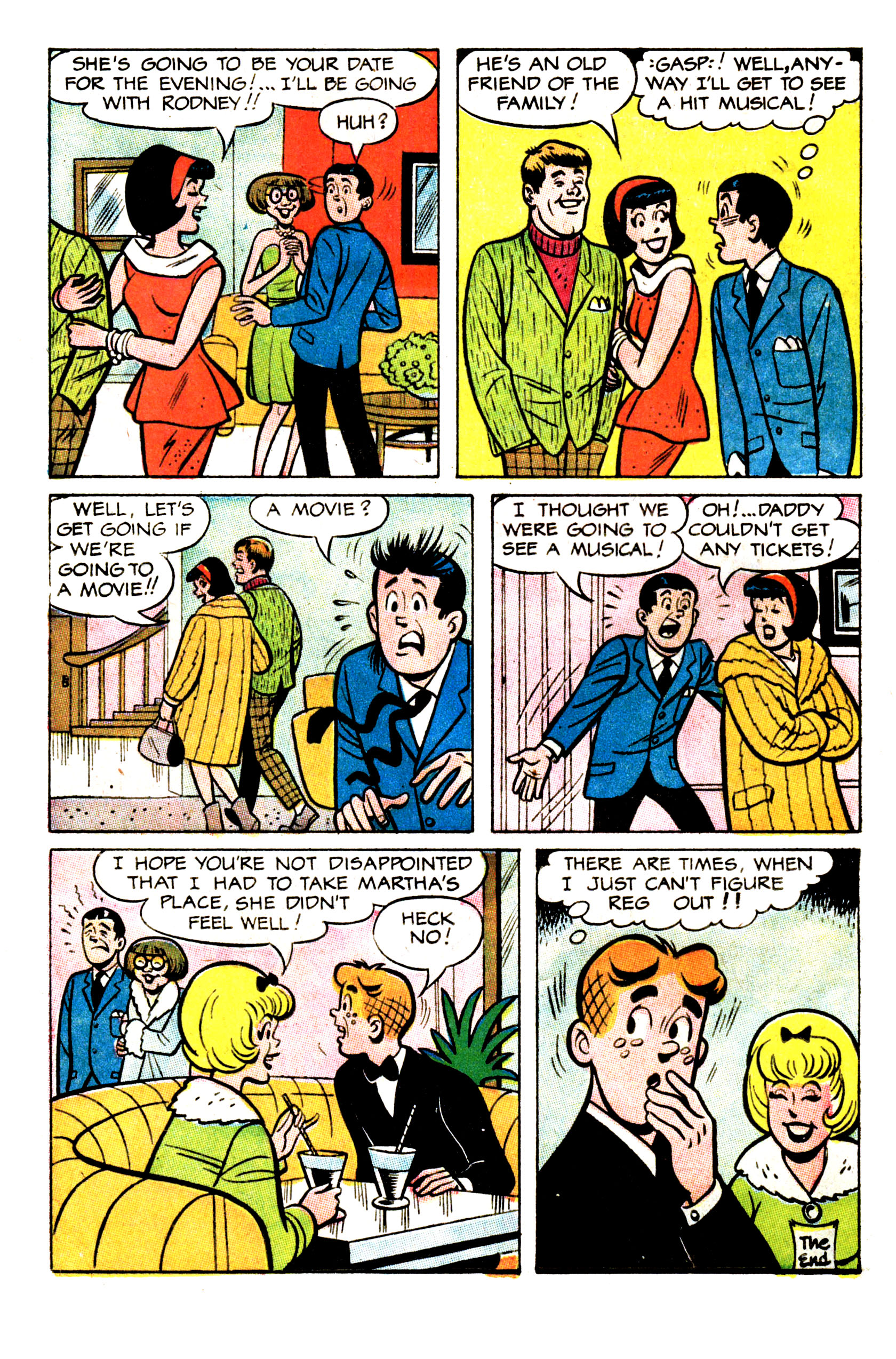Read online Reggie and Me (1966) comic -  Issue #24 - 24