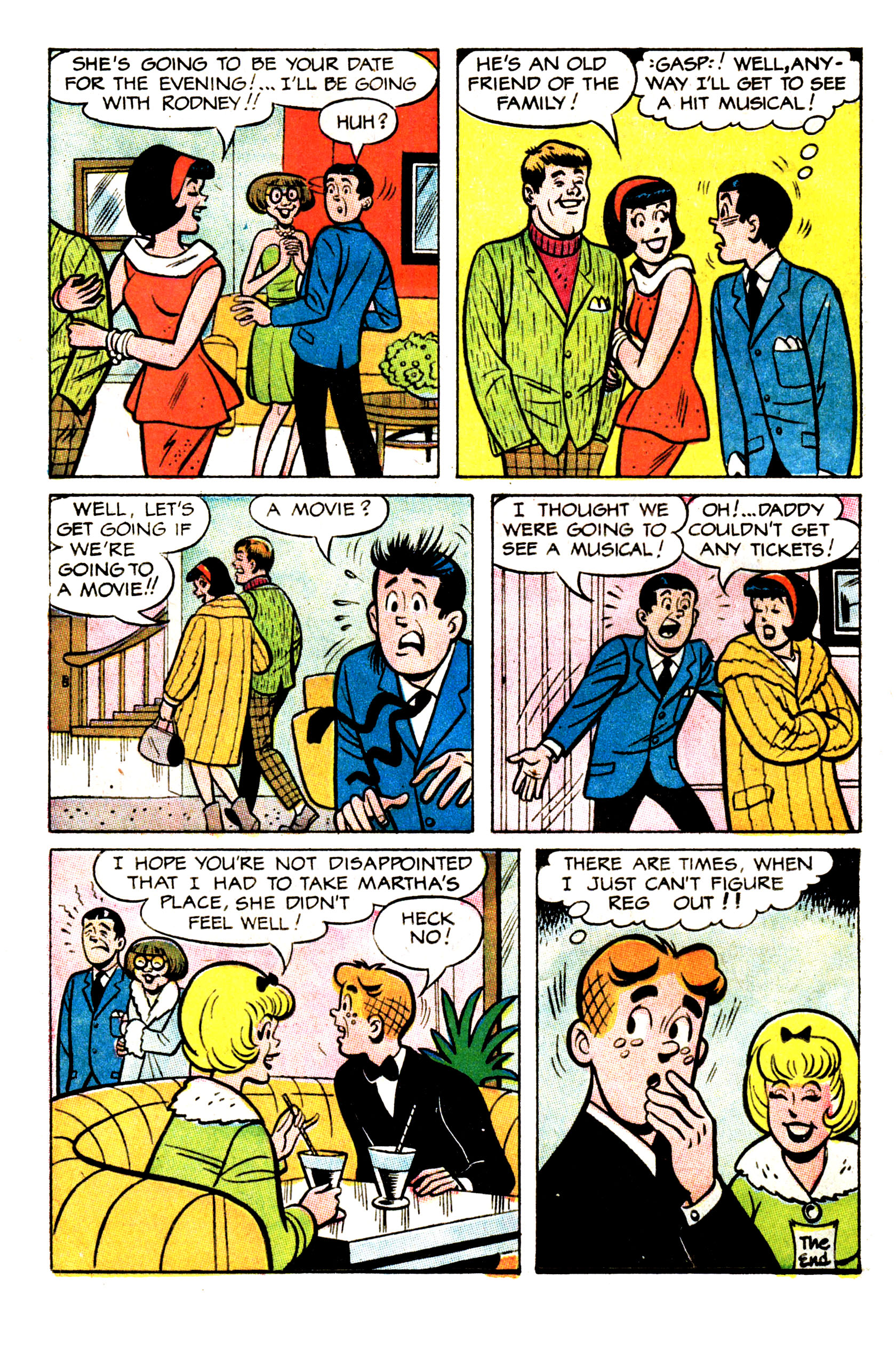 Read online Reggie and Me (1966) comic -  Issue #24 - 24