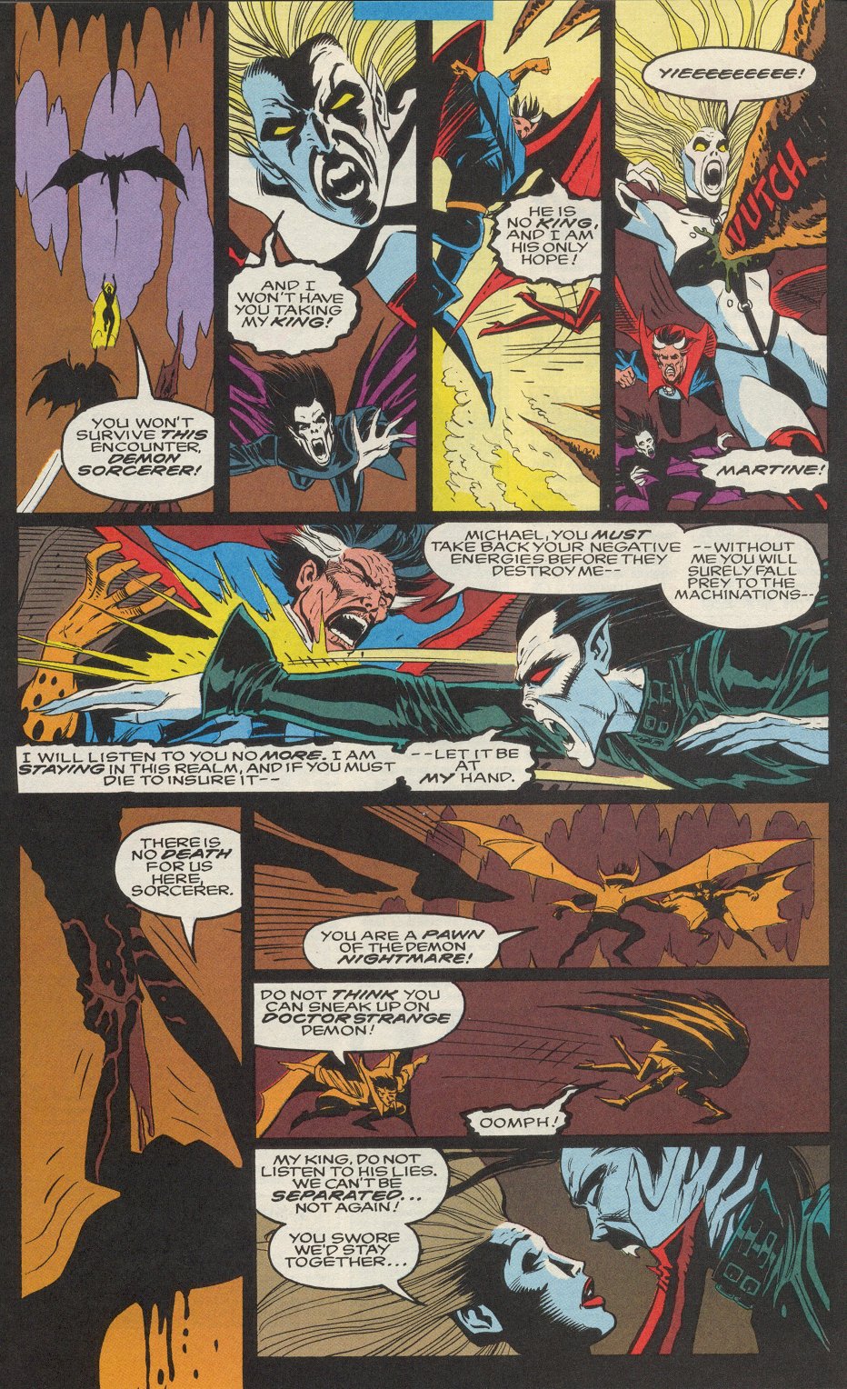 Read online Morbius: The Living Vampire (1992) comic -  Issue #9 - 19