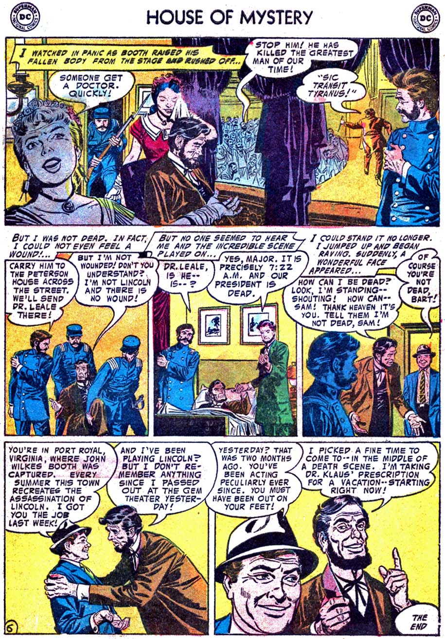 Read online House of Mystery (1951) comic -  Issue #51 - 33