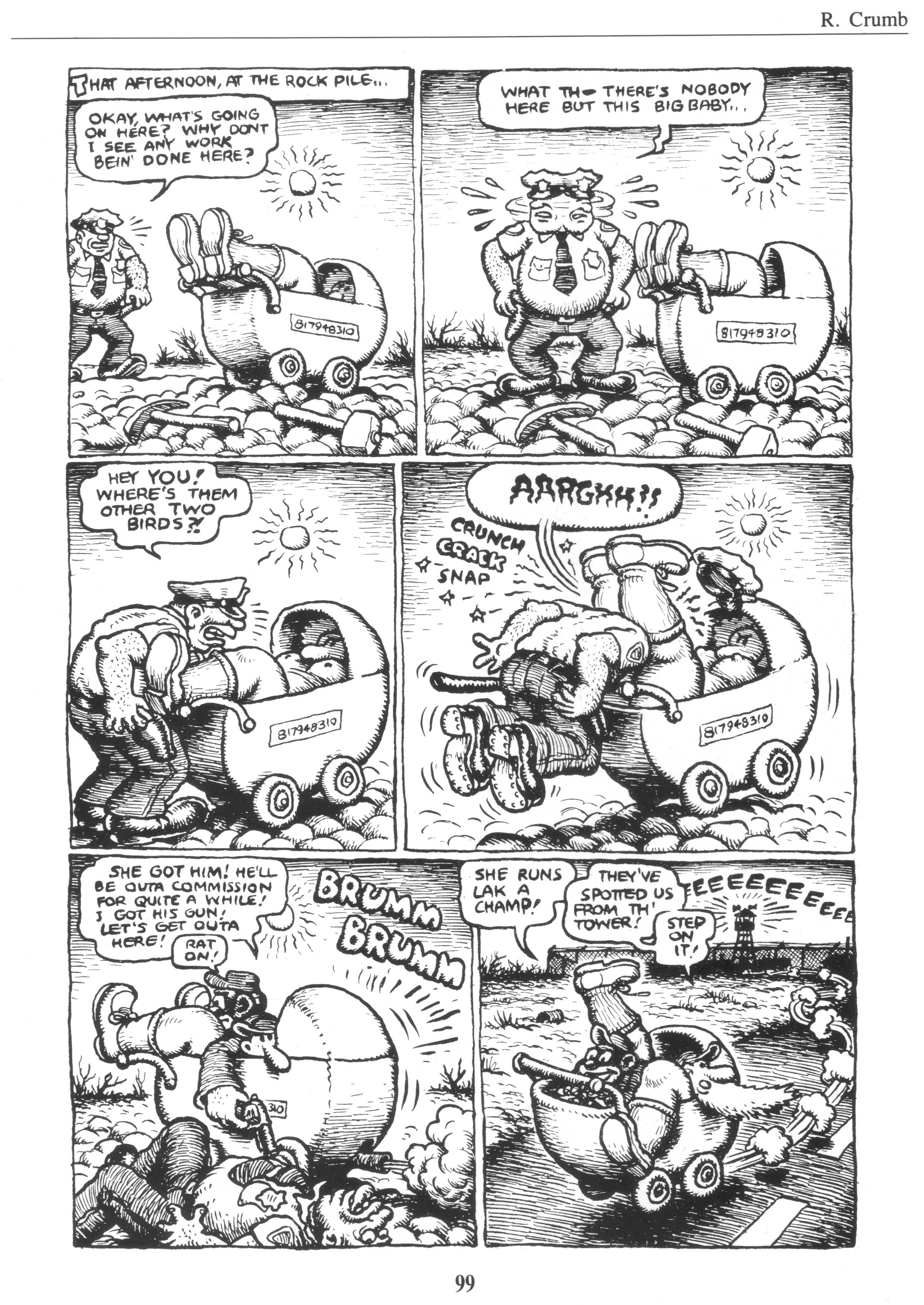 Read online The Complete Crumb Comics comic -  Issue # TPB 8 - 107