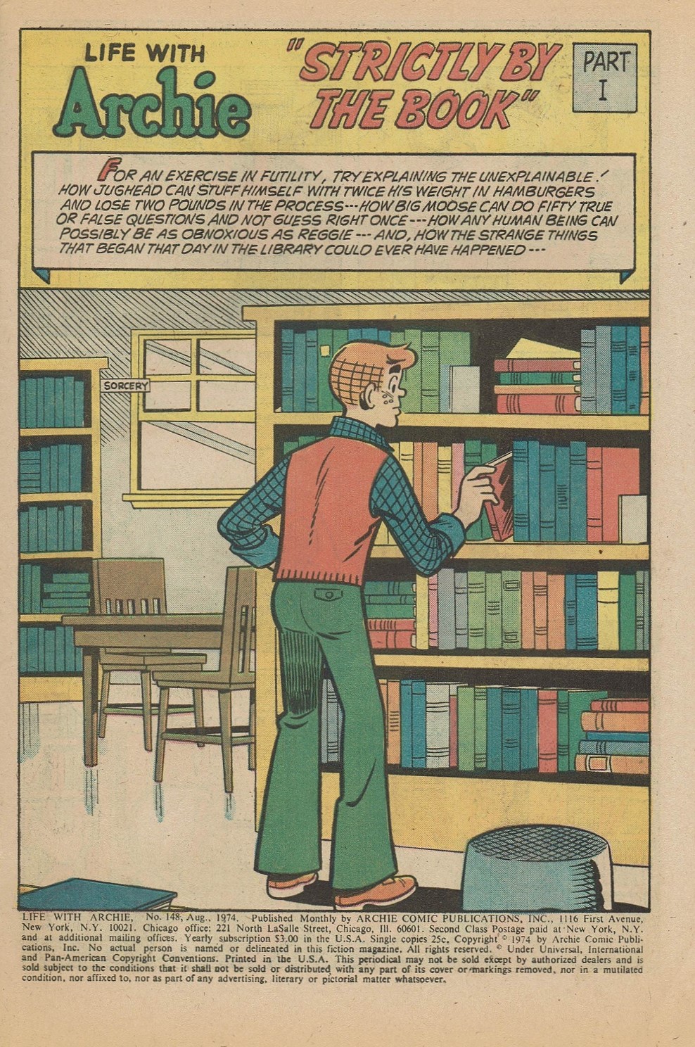 Read online Life With Archie (1958) comic -  Issue #148 - 3