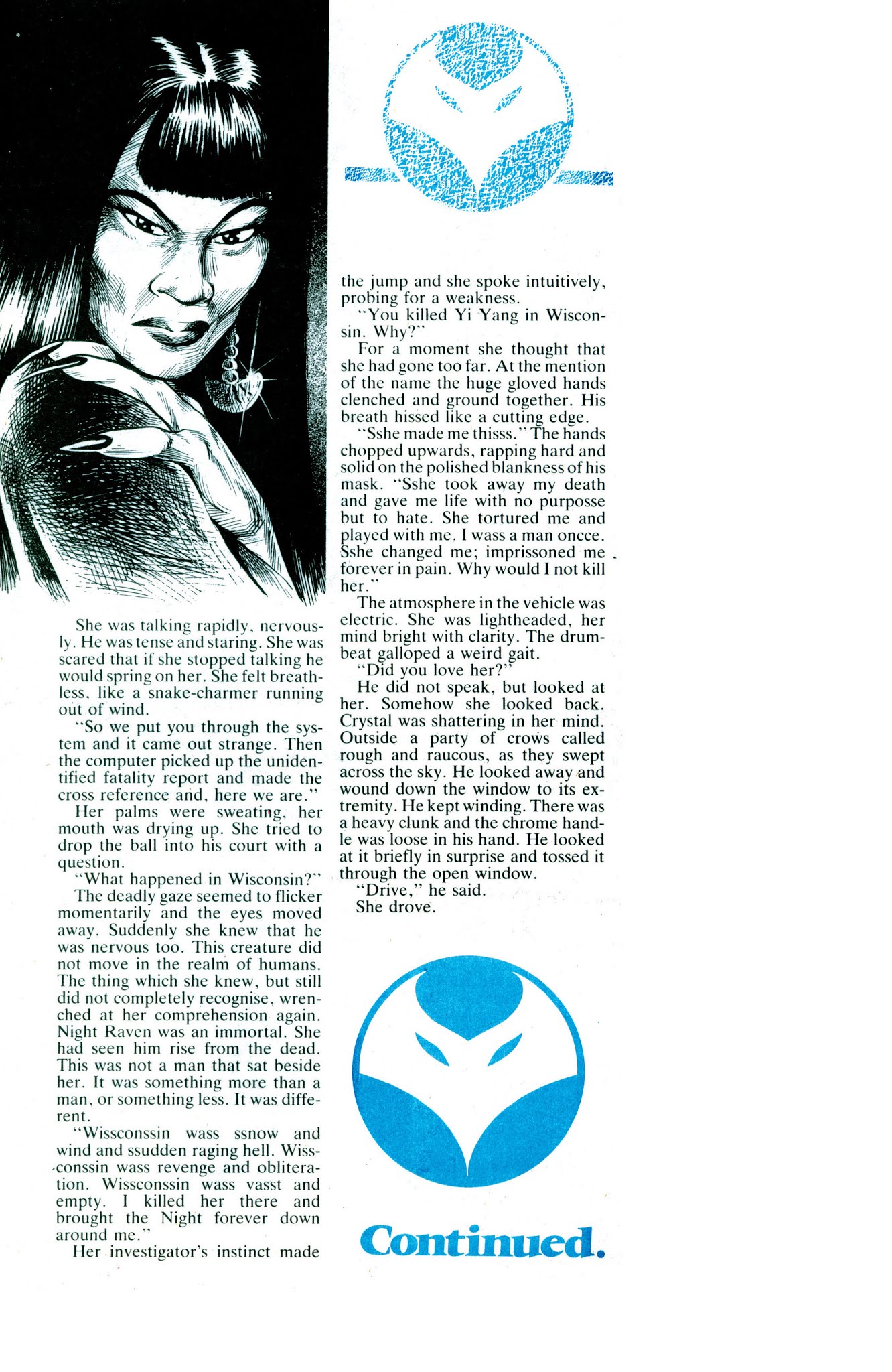 Read online Night Raven: From the Marvel UK Vaults comic -  Issue # TPB (Part 3) - 7