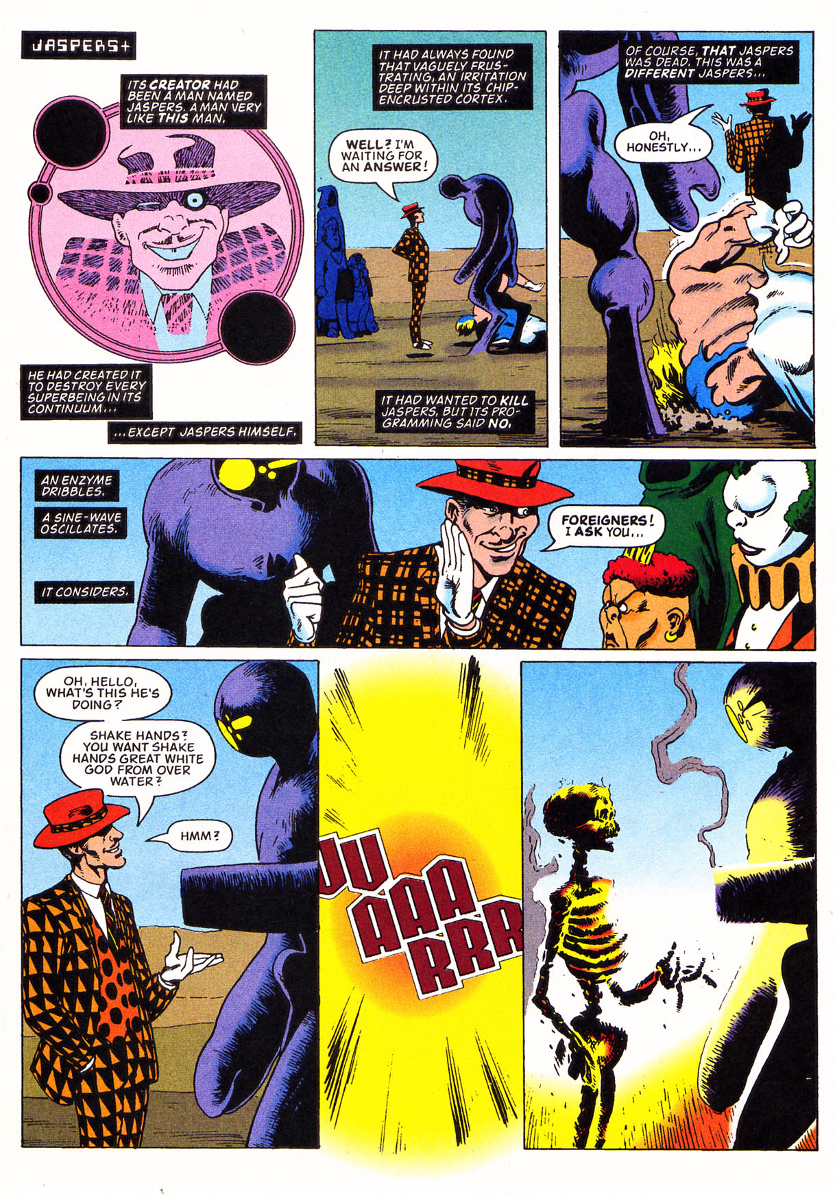 Read online X-Men Archives Featuring Captain Britain comic -  Issue #7 - 7