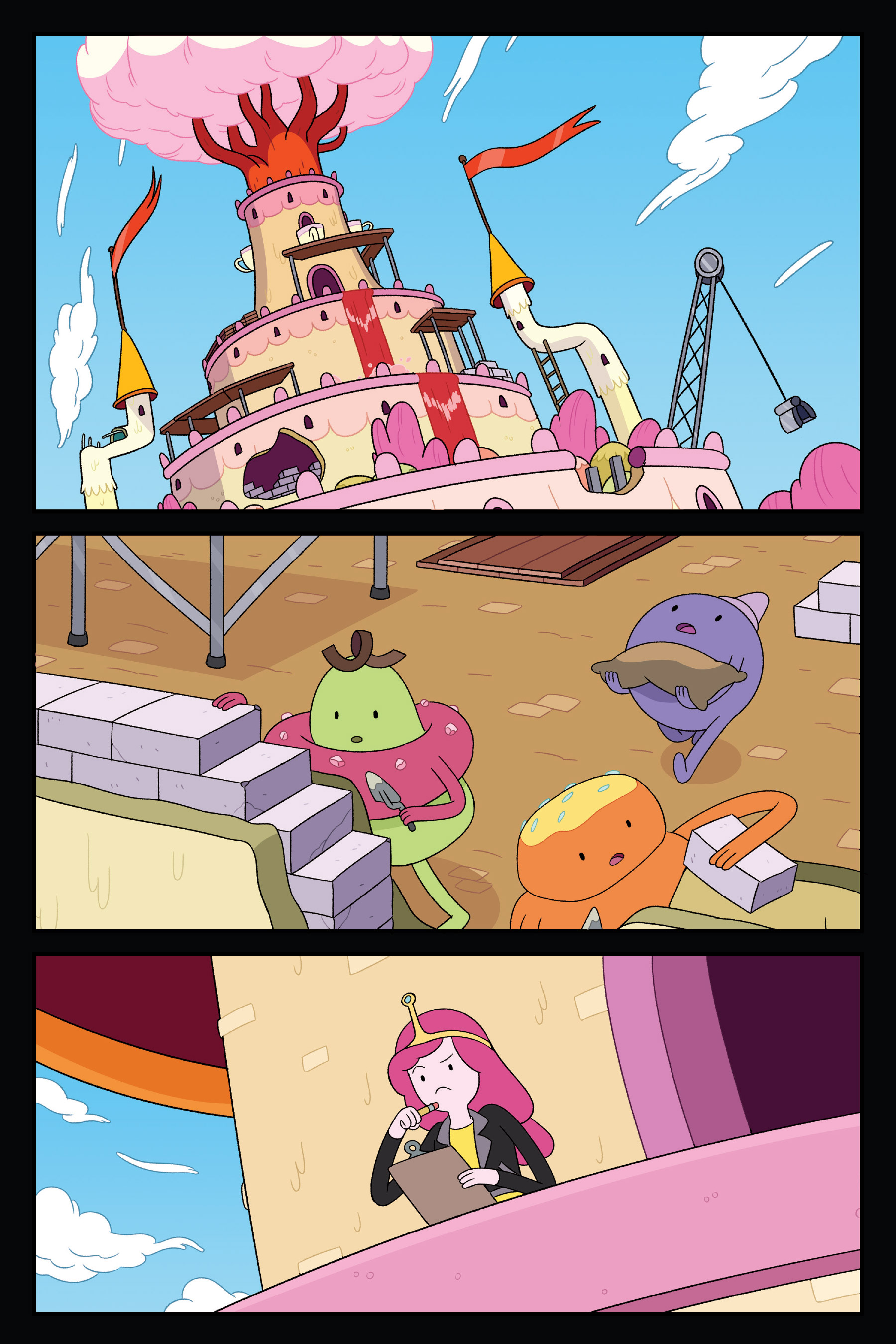Read online Adventure Time: Thunder Road comic -  Issue # TPB - 135