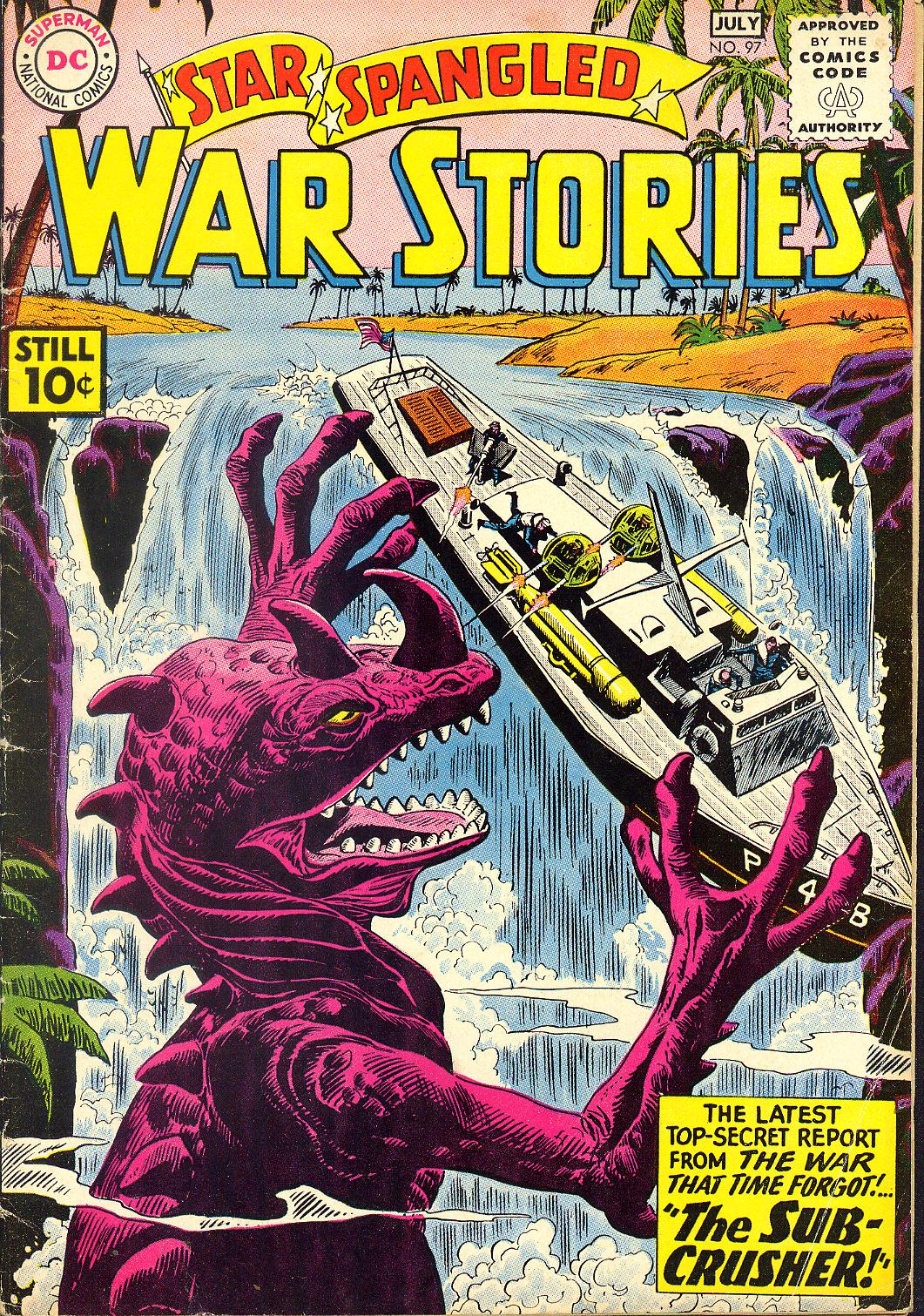 Read online Star Spangled War Stories (1952) comic -  Issue #97 - 1