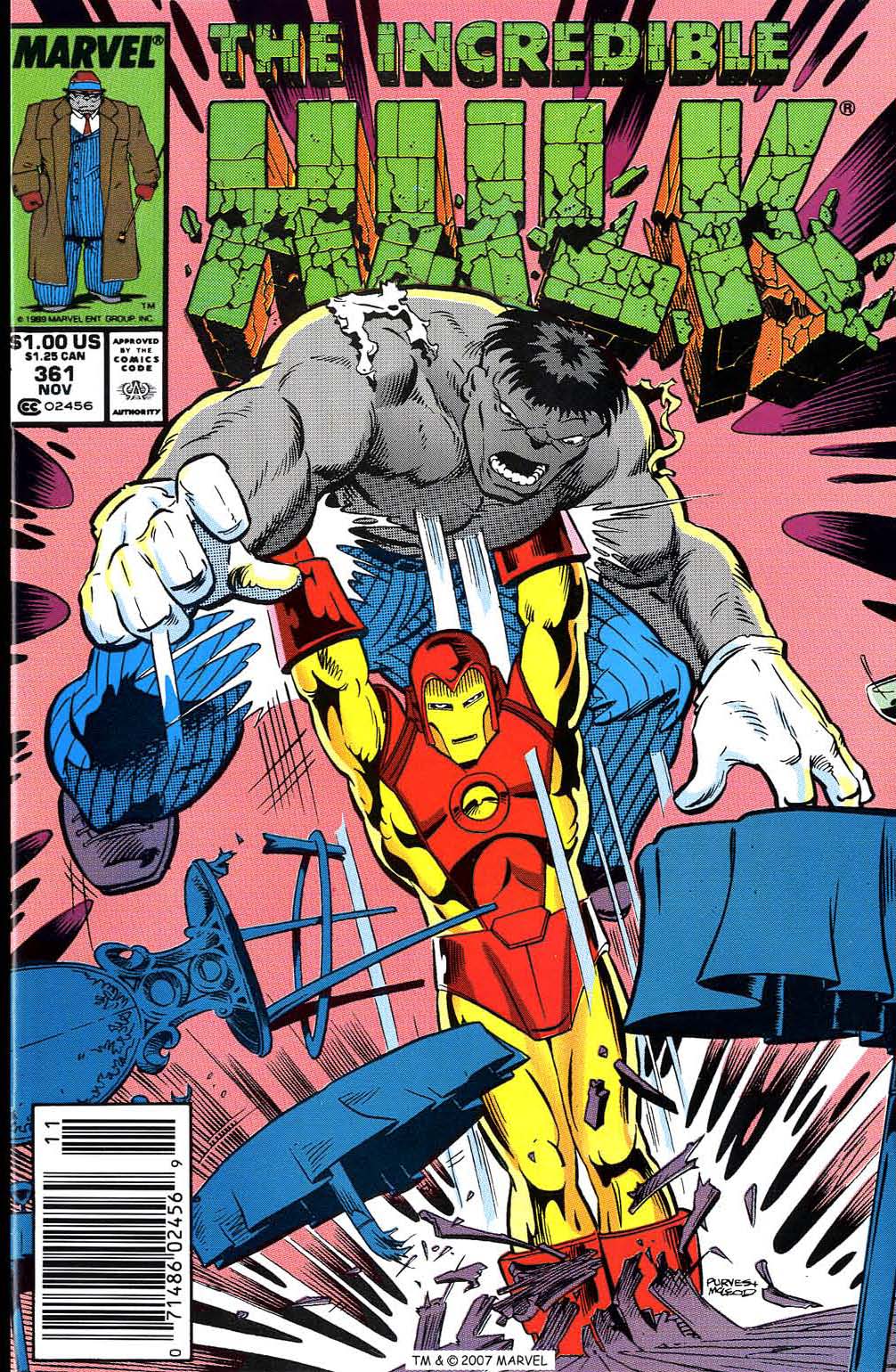 Read online The Incredible Hulk (1968) comic -  Issue #361 - 1