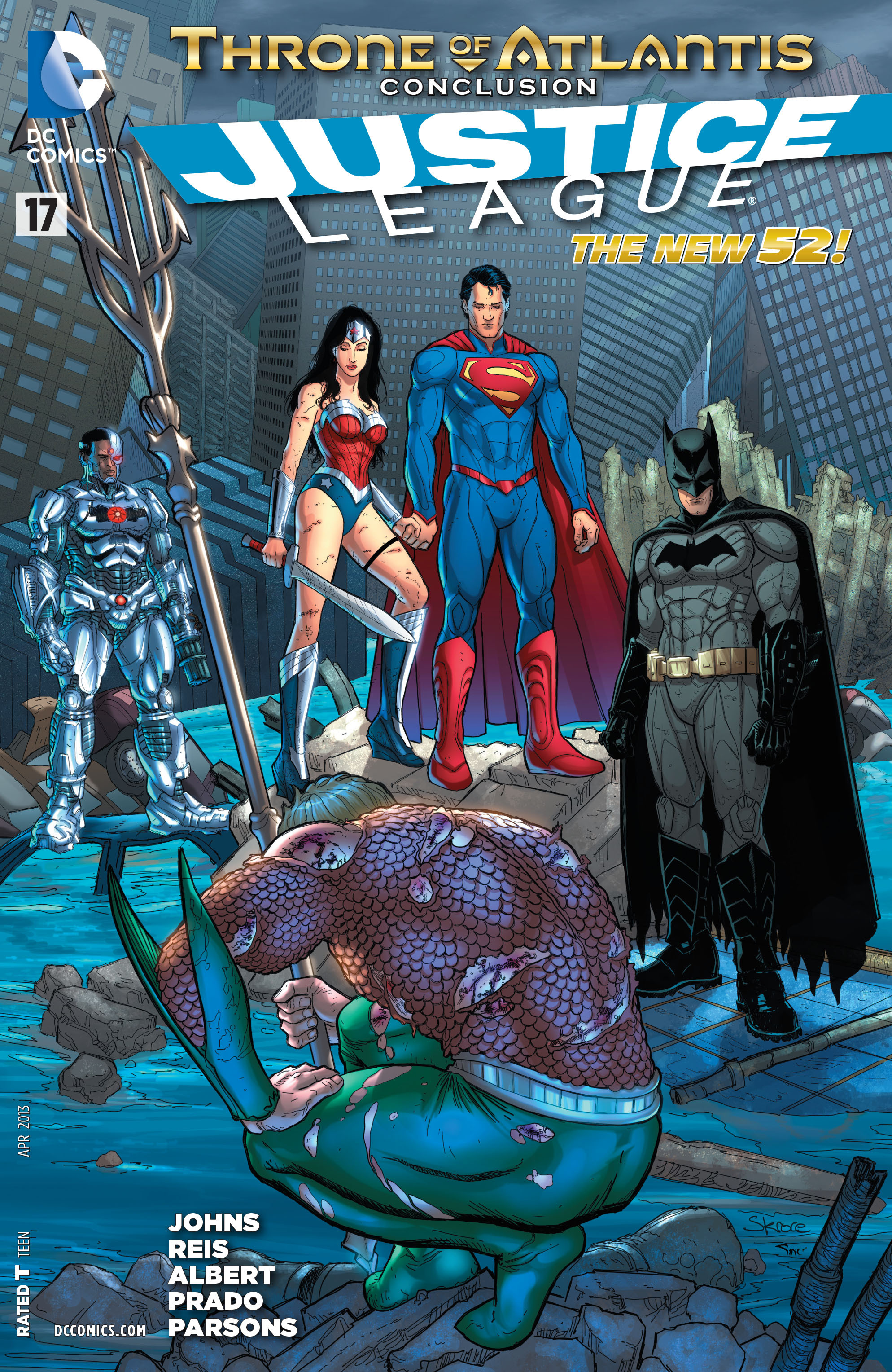 Read online Justice League (2011) comic -  Issue #17 - 2