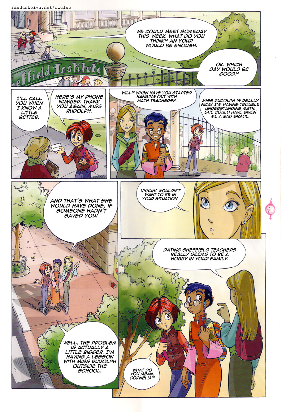 Read online W.i.t.c.h. comic -  Issue #3 - 16