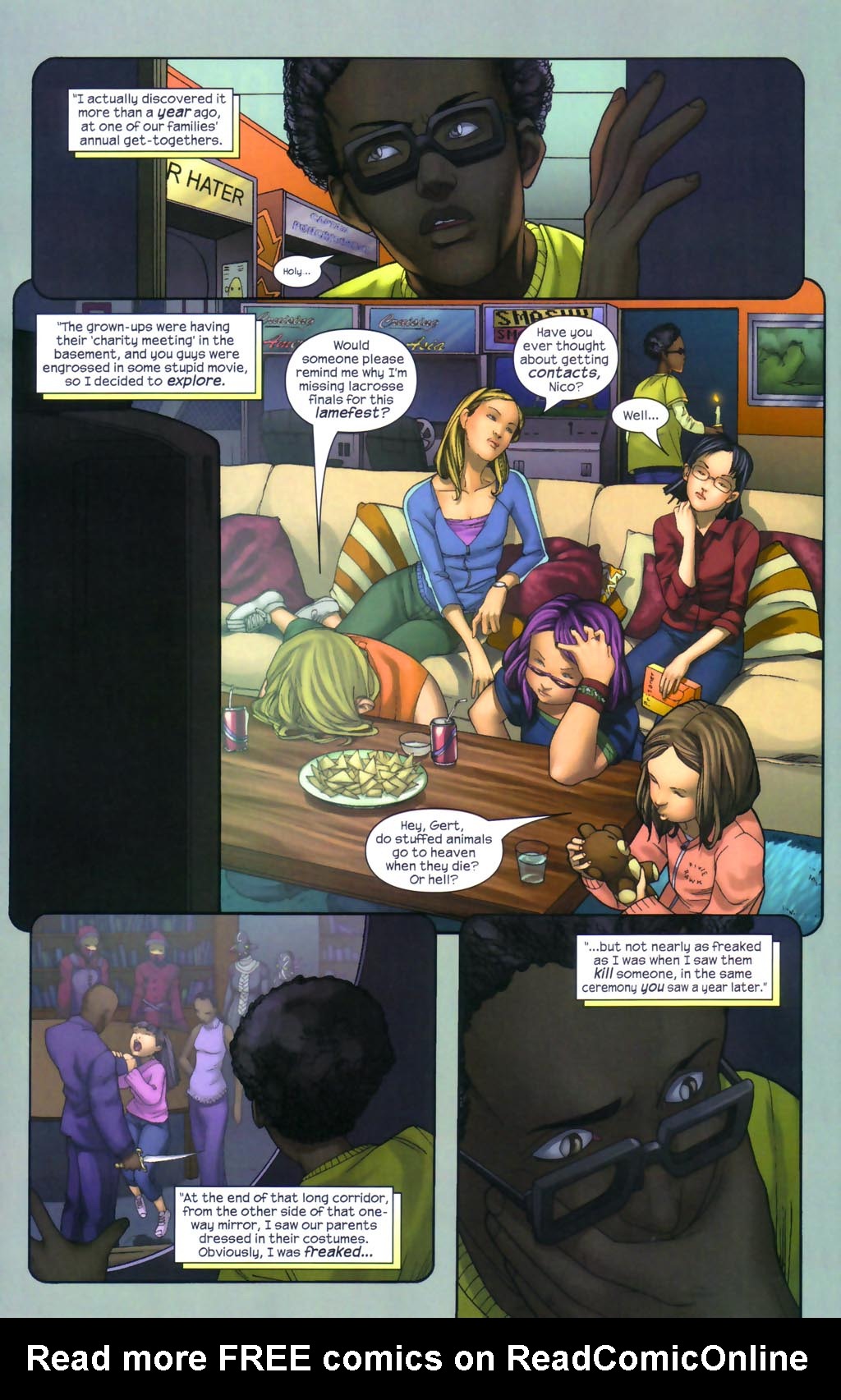 Read online Runaways (2003) comic -  Issue #17 - 6