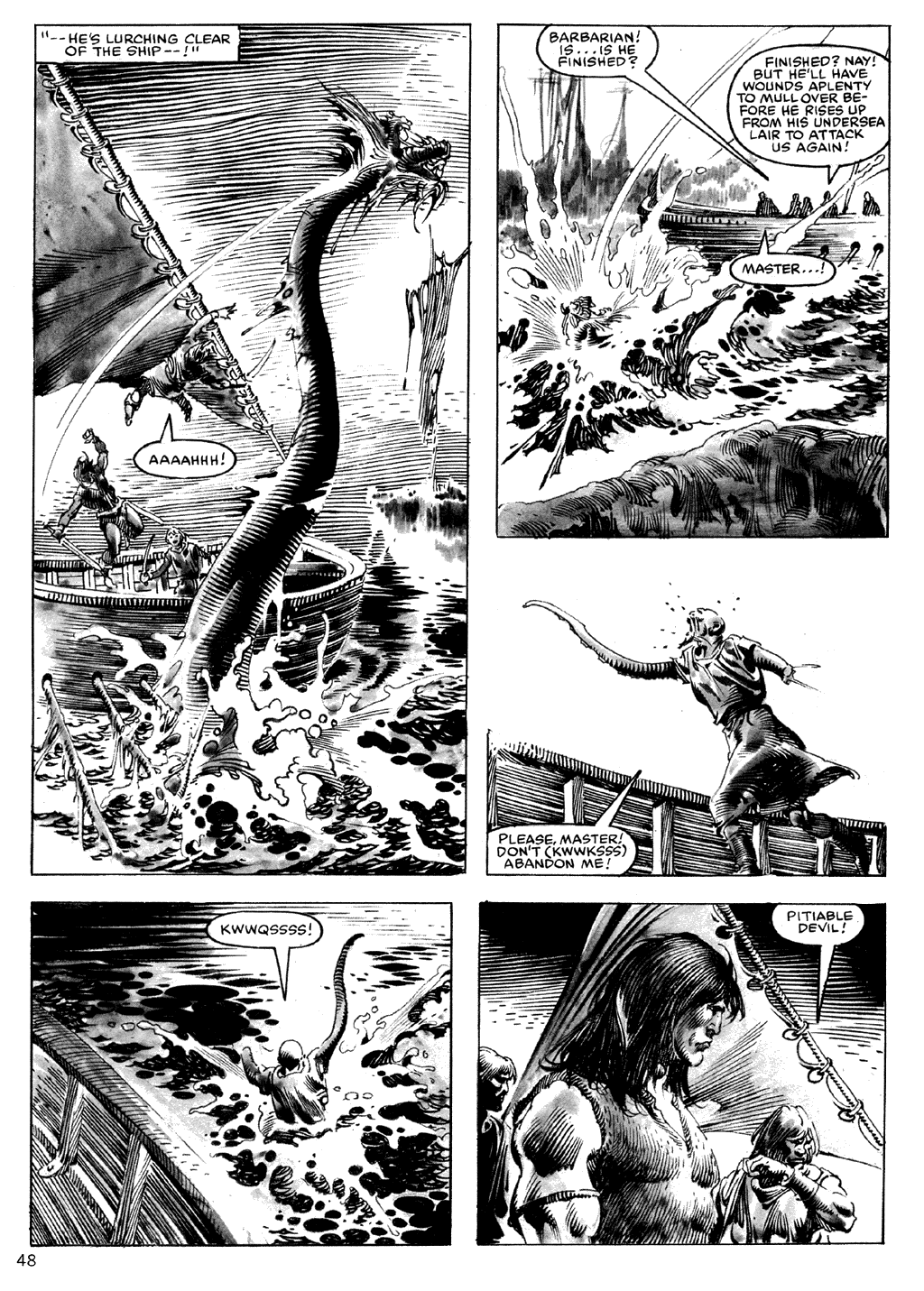 Read online The Savage Sword Of Conan comic -  Issue #101 - 48