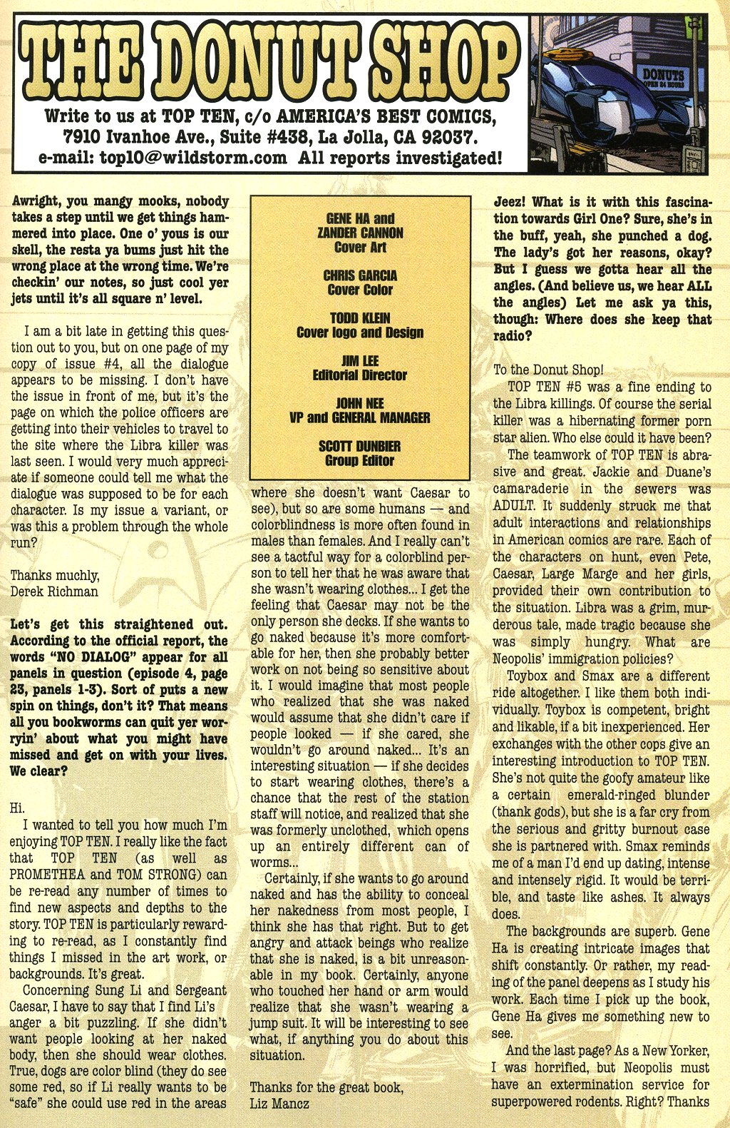 Read online Top 10 comic -  Issue #8 - 26