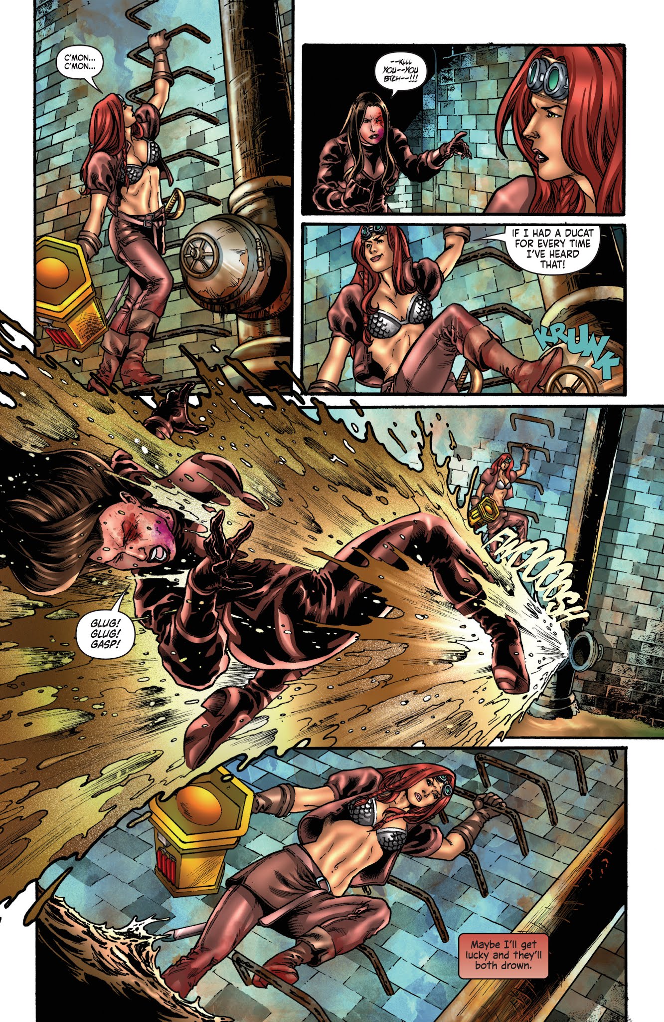 Read online Legenderry Red Sonja comic -  Issue #5 - 9
