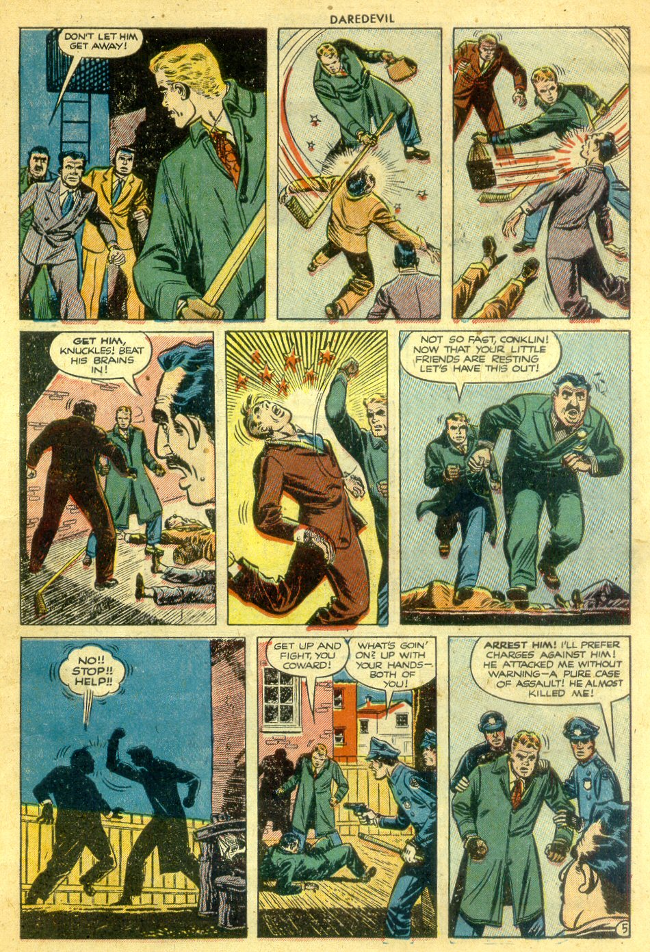 Read online Daredevil (1941) comic -  Issue #86 - 7