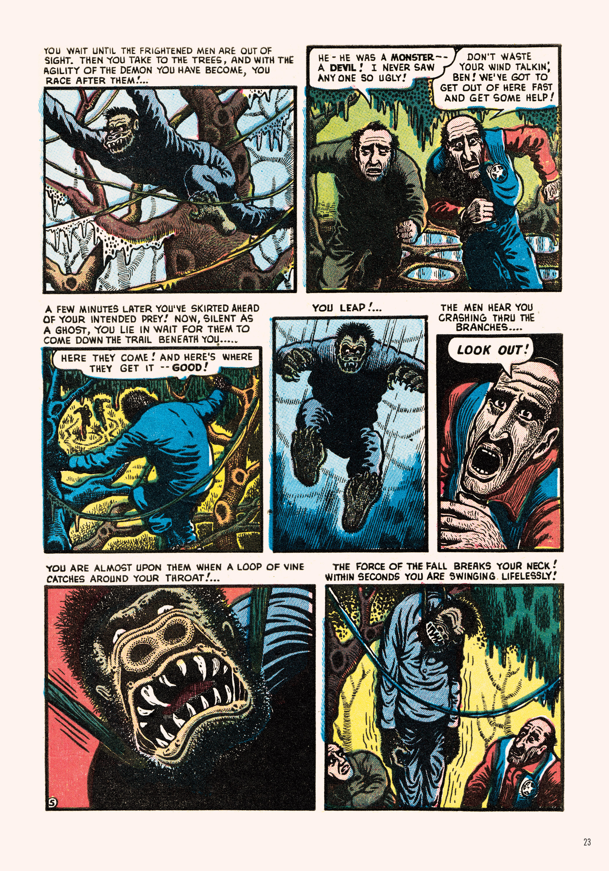 Read online Classic Monsters of Pre-Code Horror Comics: Swamp Monsters comic -  Issue # TPB - 23