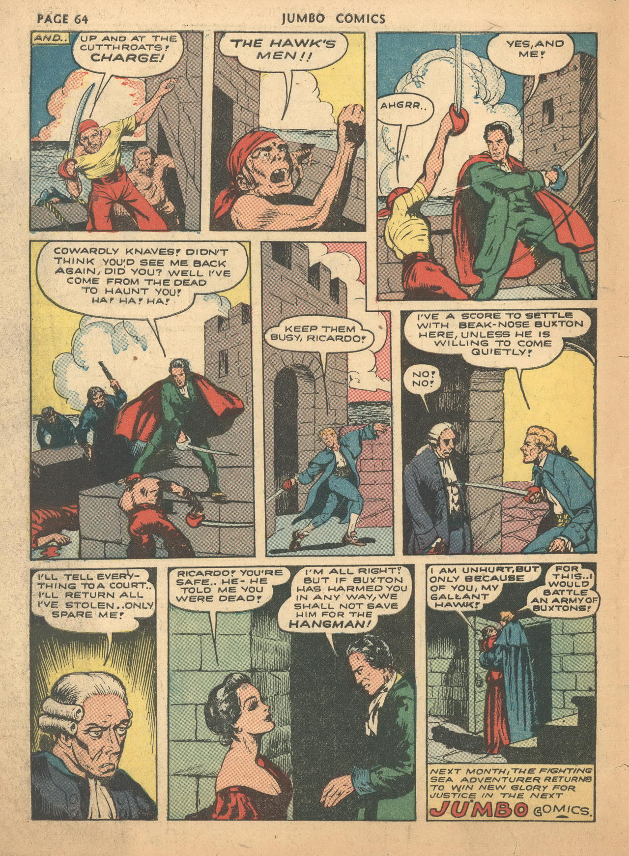 Read online Jumbo Comics comic -  Issue #43 - 66