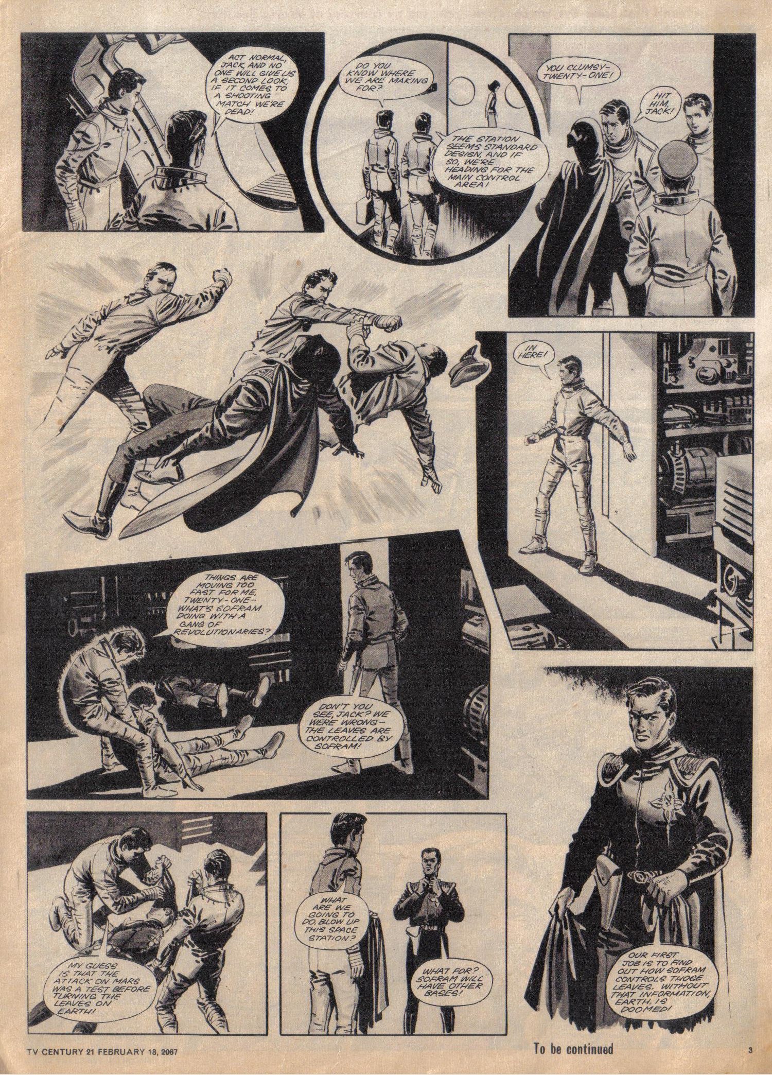 Read online TV Century 21 (TV 21) comic -  Issue #109 - 3