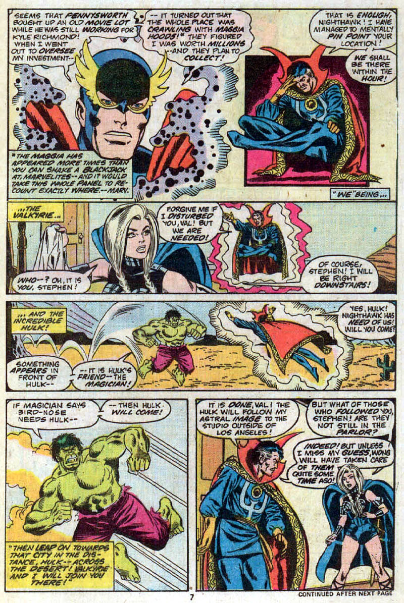 The Defenders (1972) Issue #30 #31 - English 6