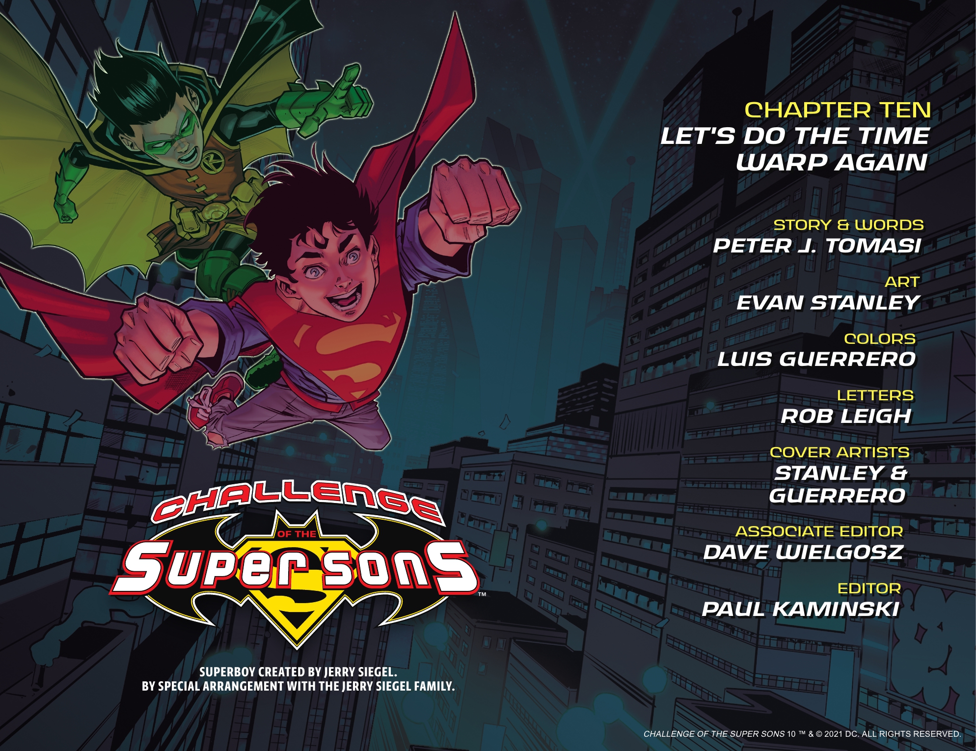 Read online Challenge of the Super Sons comic -  Issue #10 - 3