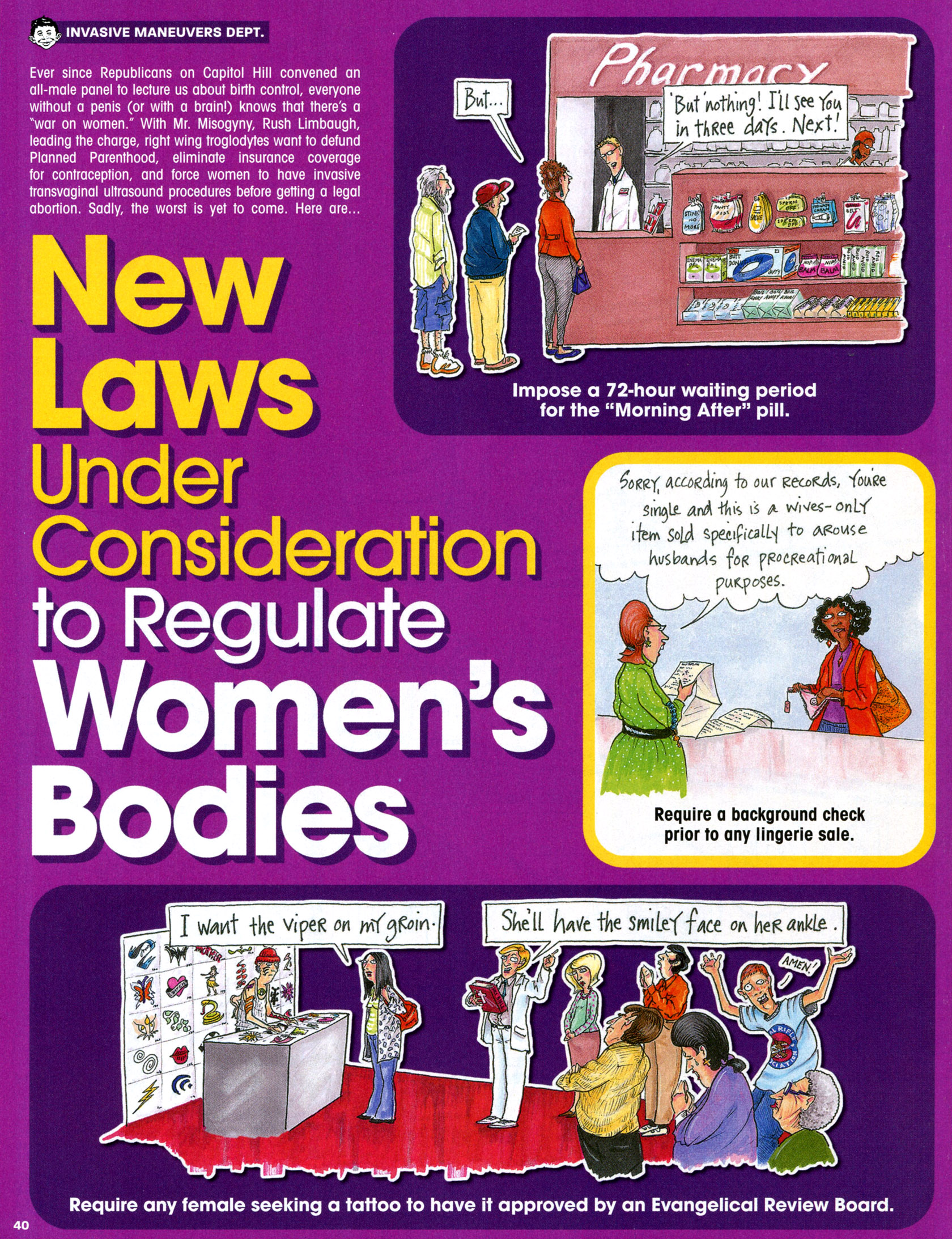 Read online MAD comic -  Issue #516 - 31