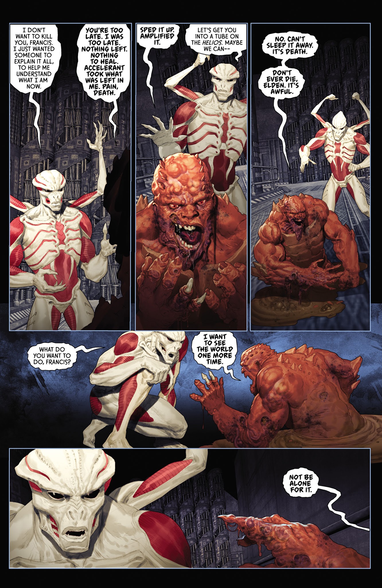 Read online Alien vs. Predator: Fire and Stone comic -  Issue #4 - 21