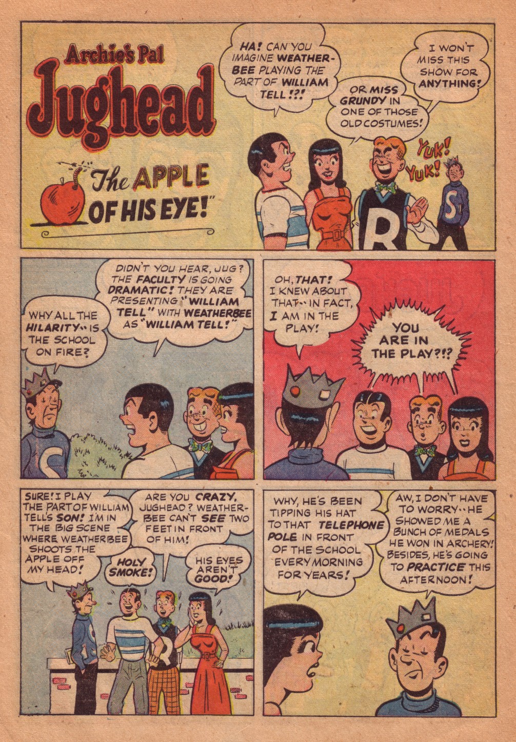 Read online Archie's Pal Jughead comic -  Issue #8 - 10