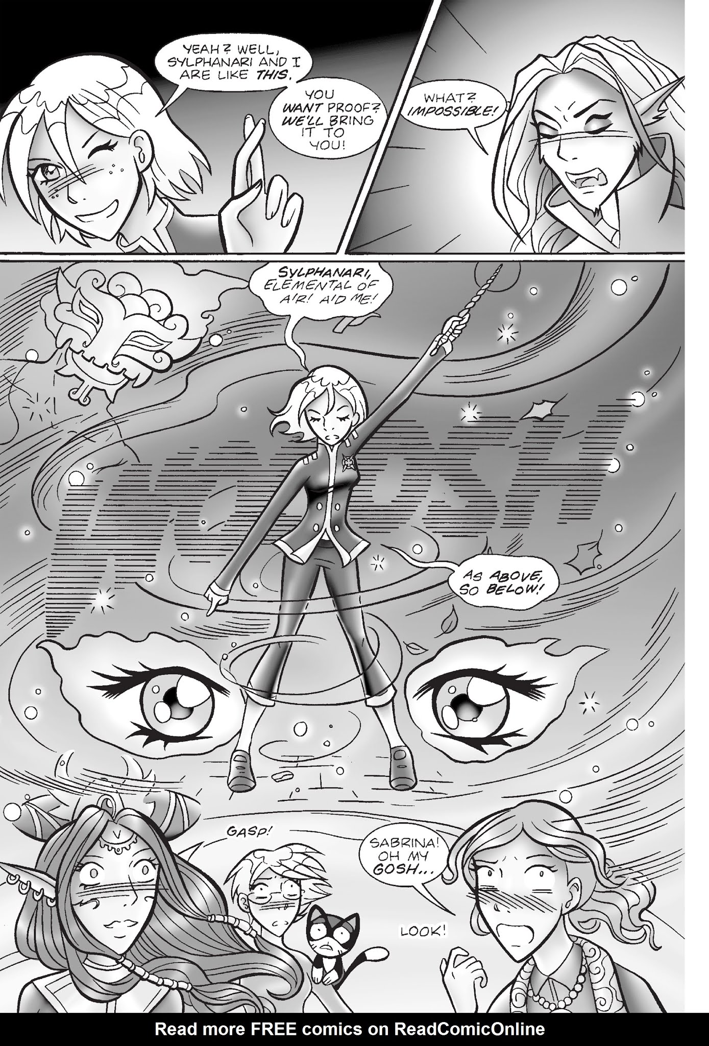 Read online Sabrina the Teenage Witch: The Magic Within comic -  Issue # TPB 4 (Part 3) - 57