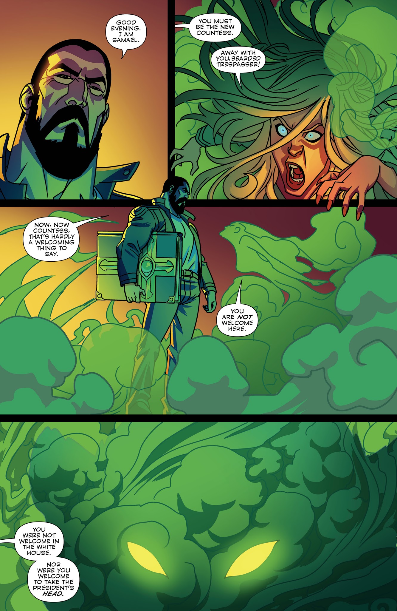 Read online Dark Fang comic -  Issue #4 - 4