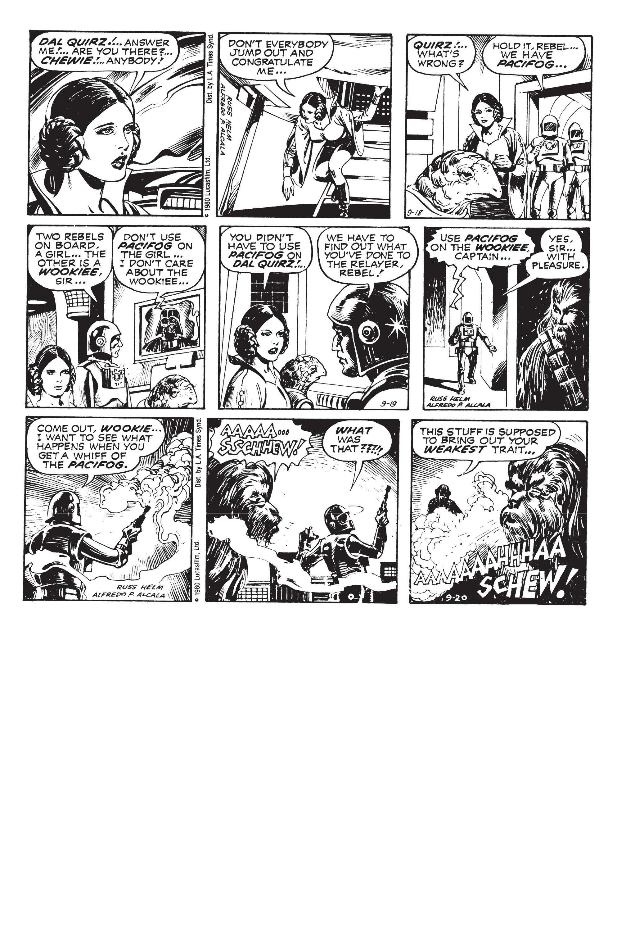 Read online Star Wars Legends: The Newspaper Strips - Epic Collection comic -  Issue # TPB (Part 3) - 97