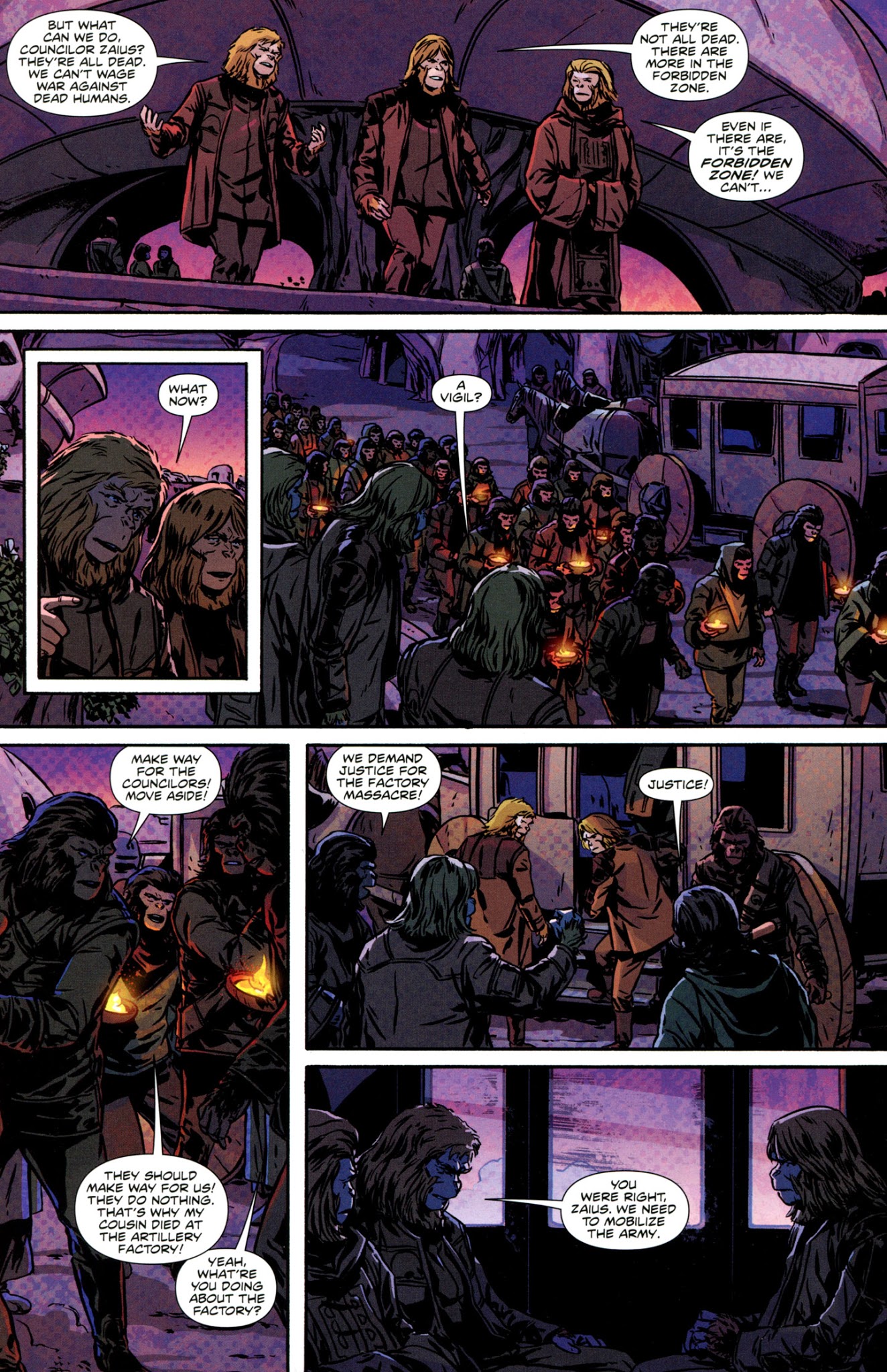 Read online Exile on the Planet of the Apes comic -  Issue #2 - 18