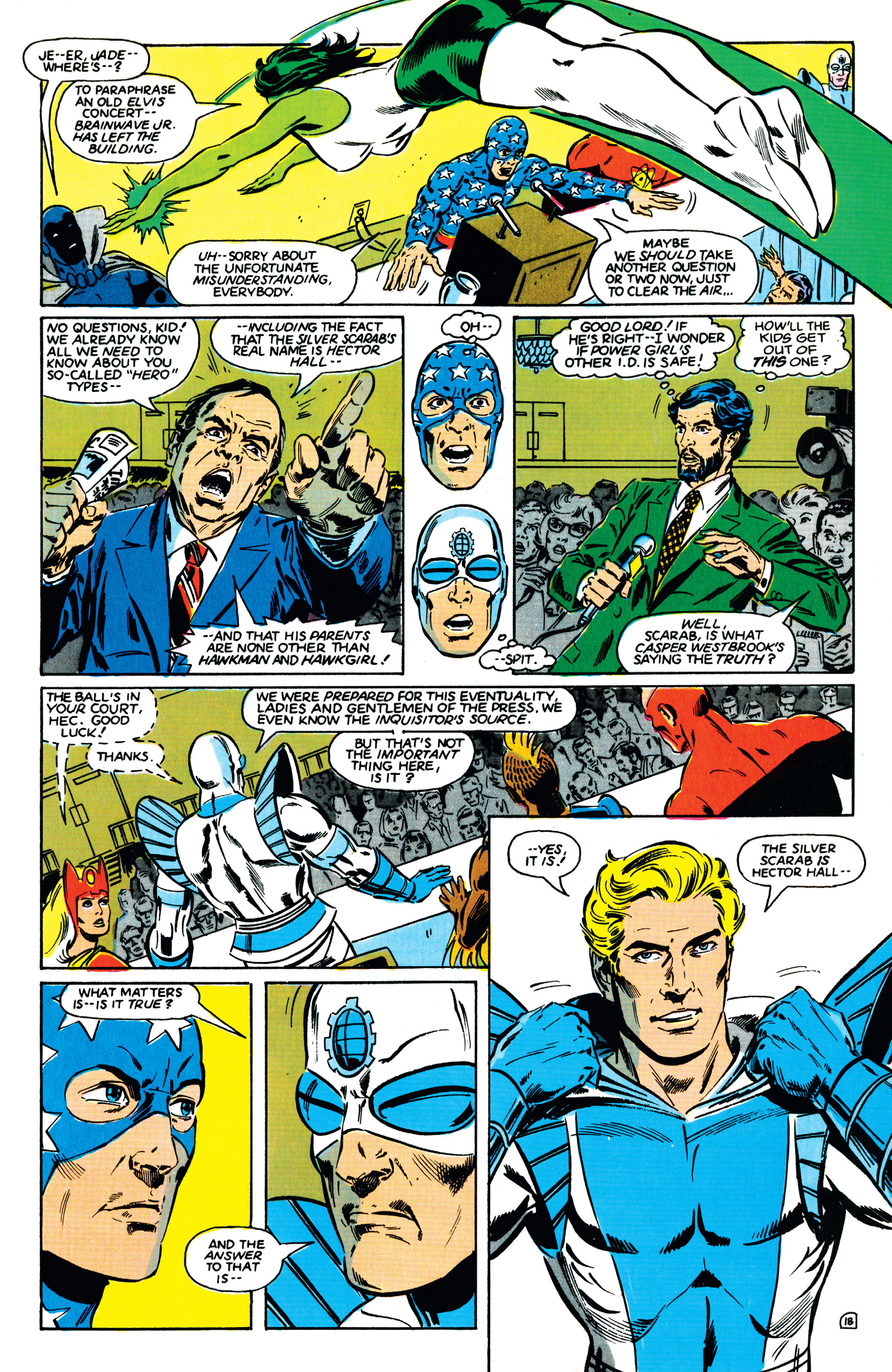 Read online Infinity Inc. (1984) comic -  Issue #12 - 18