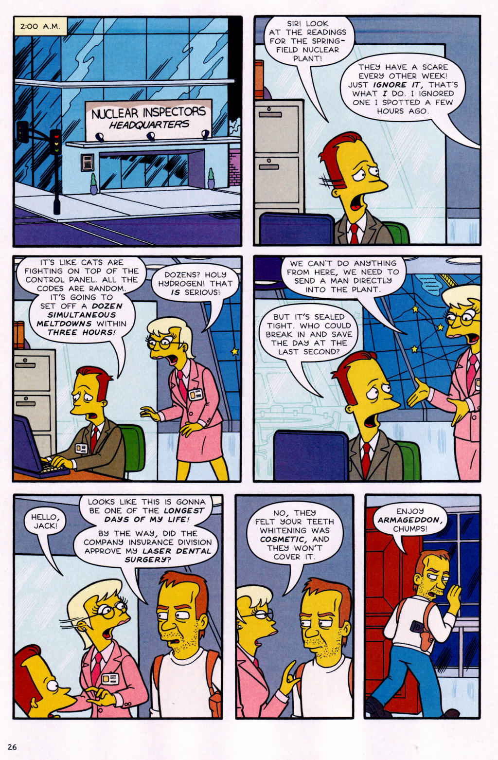 Read online Simpsons Comics comic -  Issue #128 - 22
