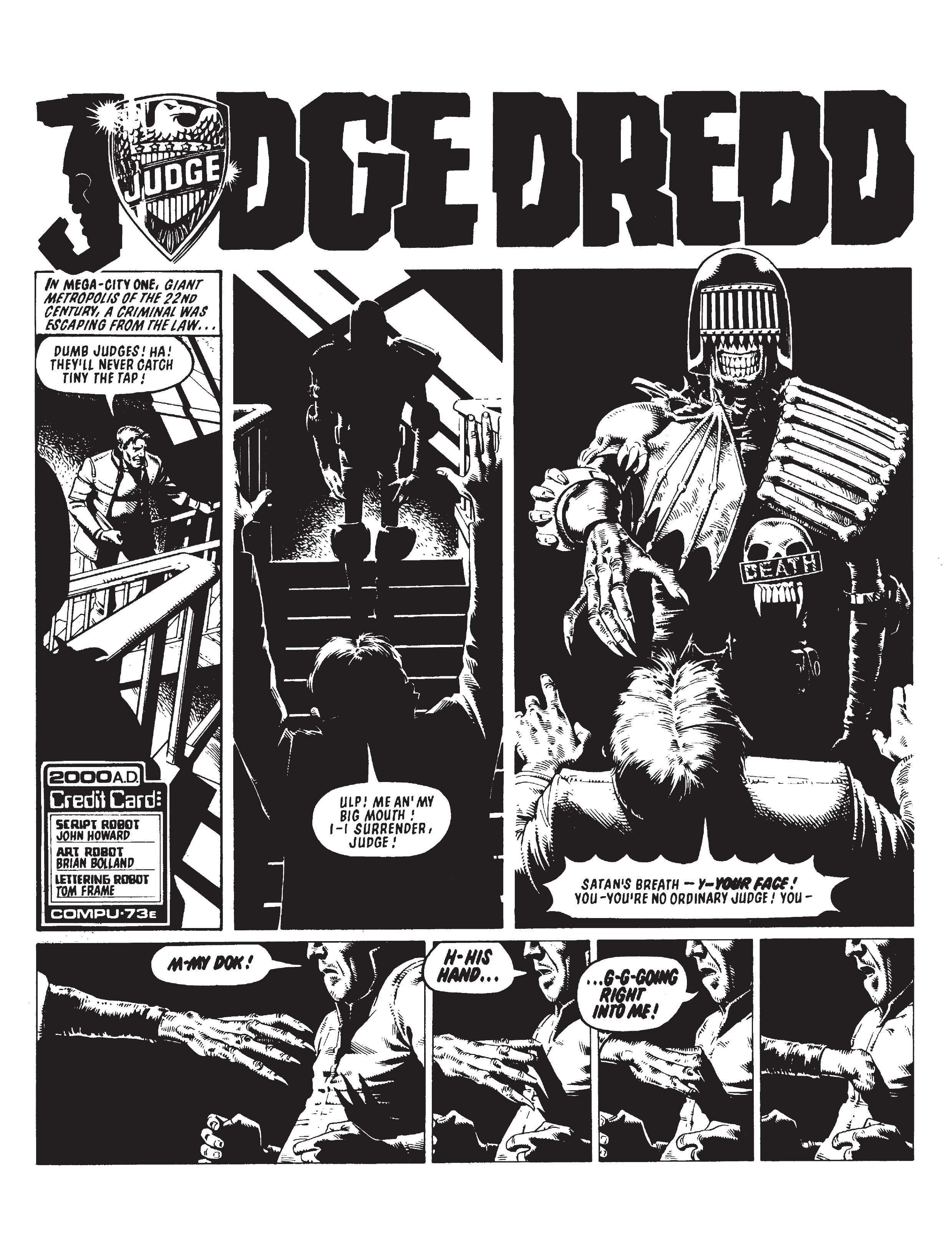 Read online Essential Judge Dredd: Dredd Vs Death comic -  Issue # TPB (Part 1) - 6