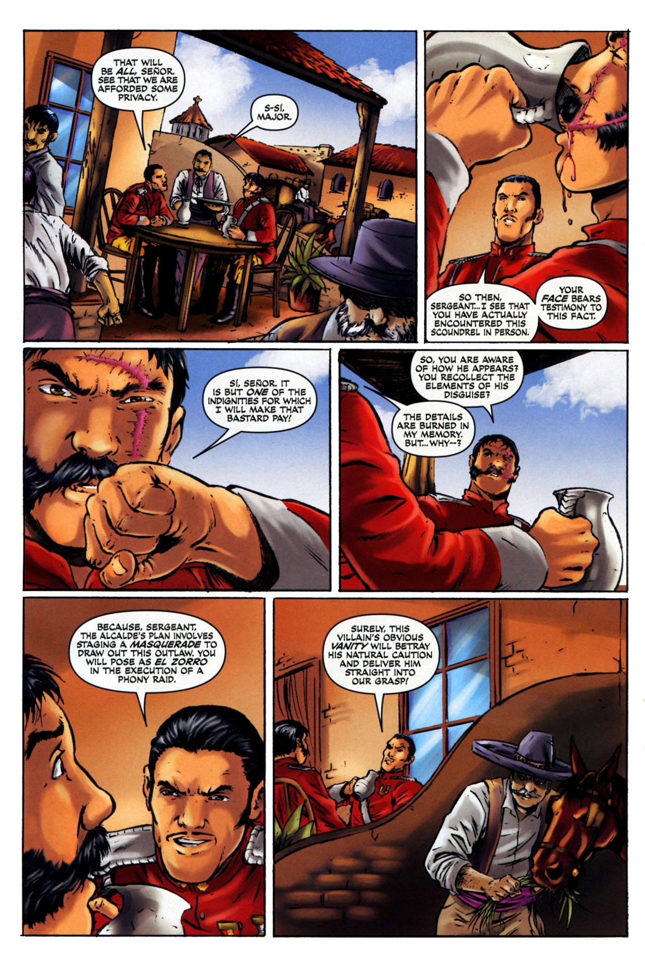 Read online Zorro (2008) comic -  Issue #12 - 14