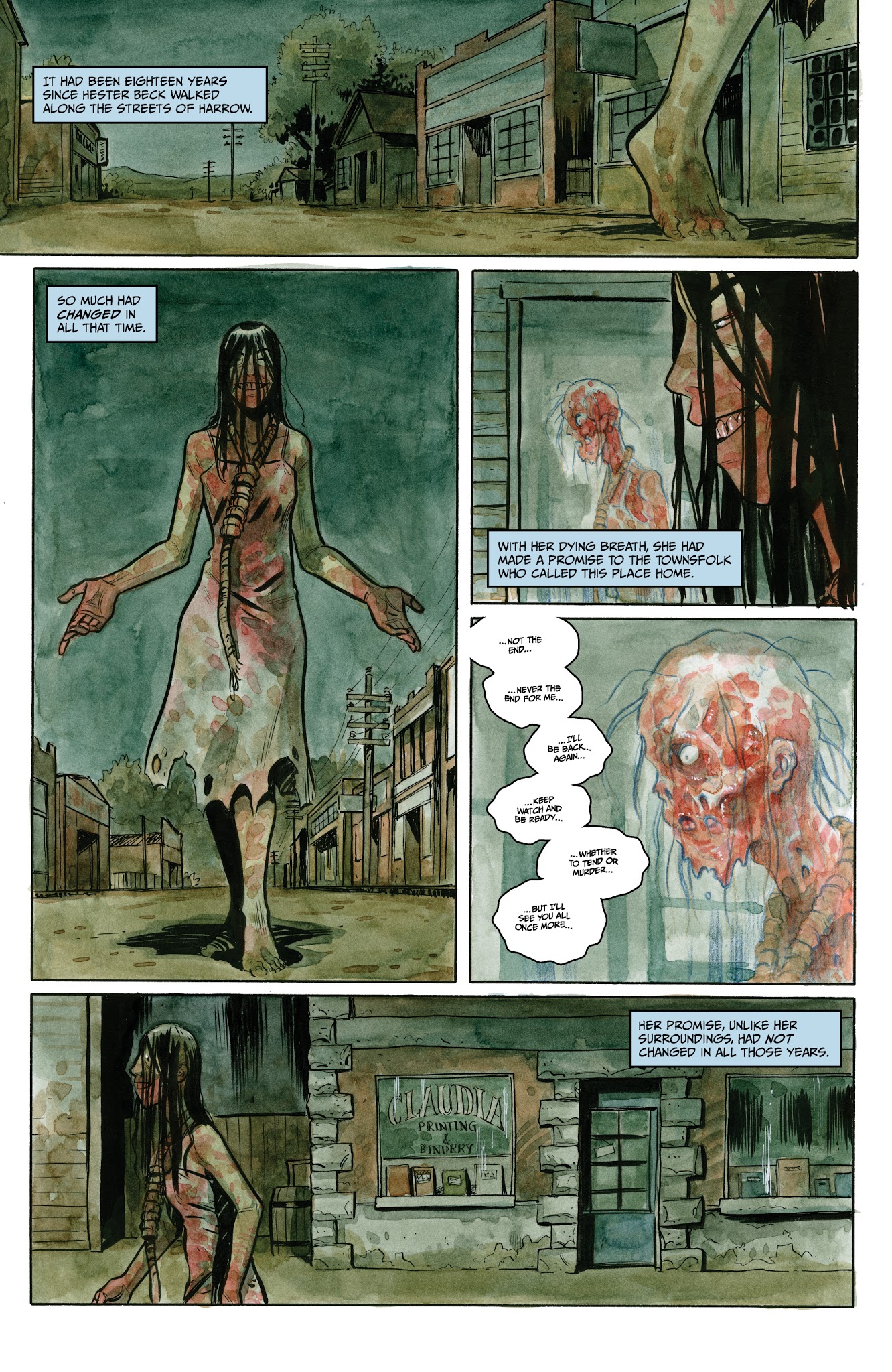 Read online Harrow County comic -  Issue #29 - 19