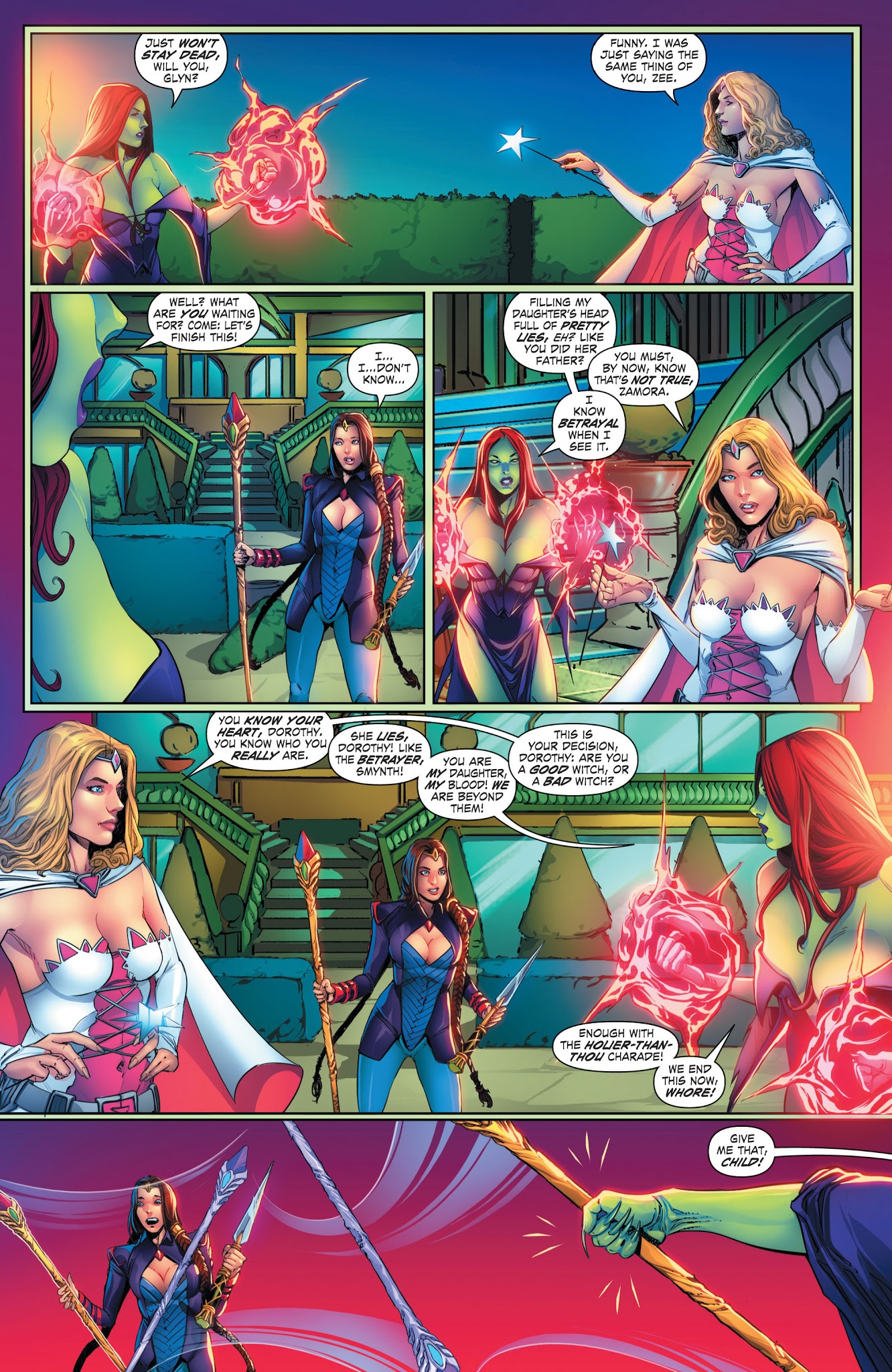 Read online Grimm Fairy Tales presents Oz: Reign of the Witch Queen comic -  Issue #6 - 11