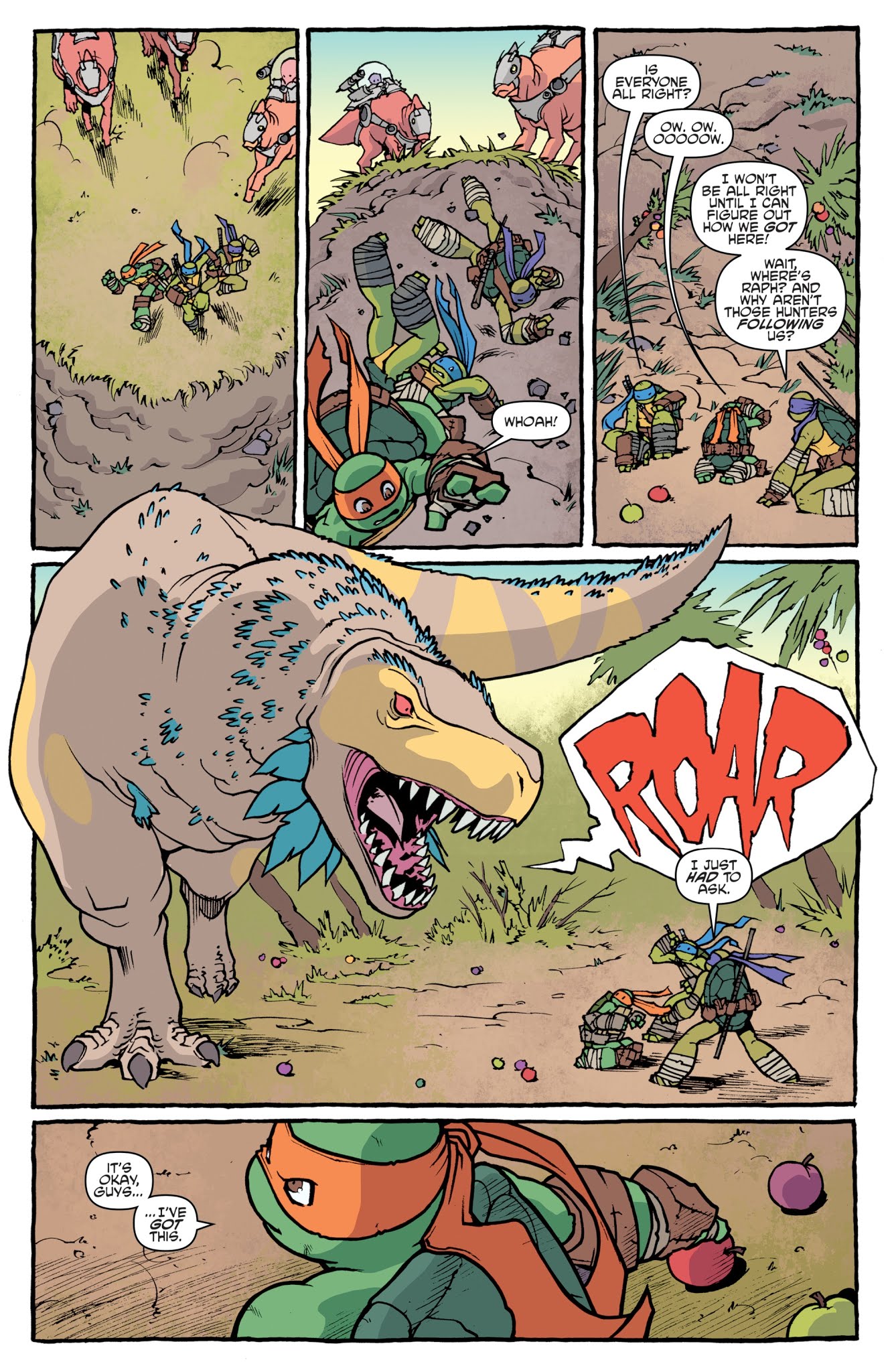 Read online Teenage Mutant Ninja Turtles: Macro-Series comic -  Issue #4 - 35